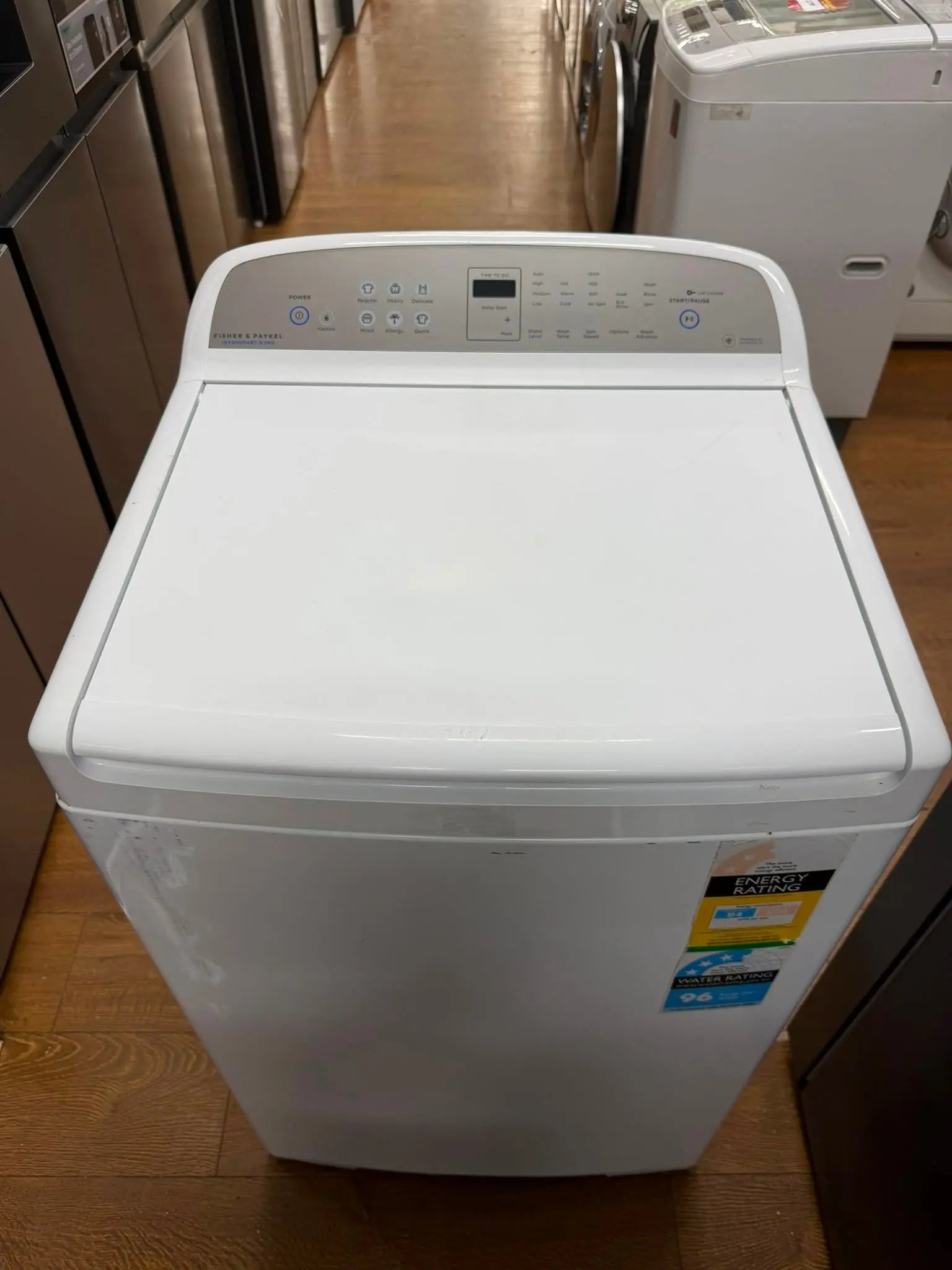Fisher & Paykel 8.5kg Top Load Washing Machine WA8560G1 – Refurbished