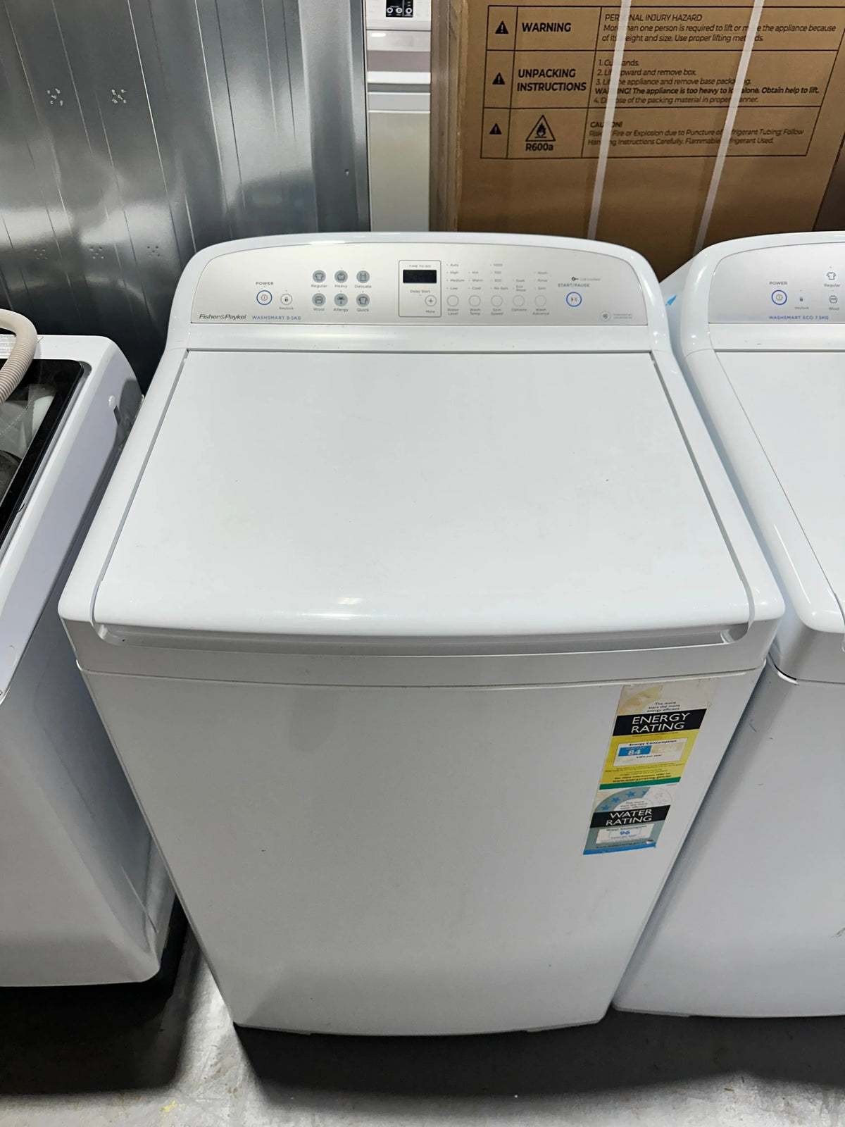 Fisher & Paykel 8.5kg Top Load Washing Machine – Refurbished | ADELAIDE