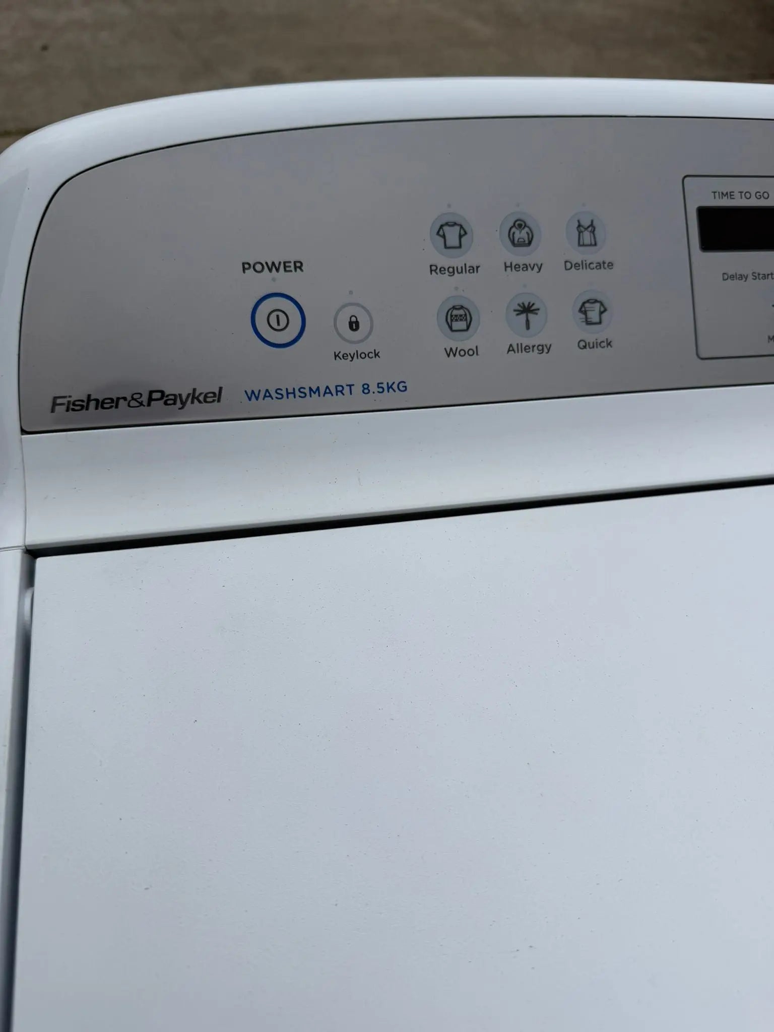 Fisher & Paykel 8.5kg Top Load Washing Machine – Refurbished | BRISBANE