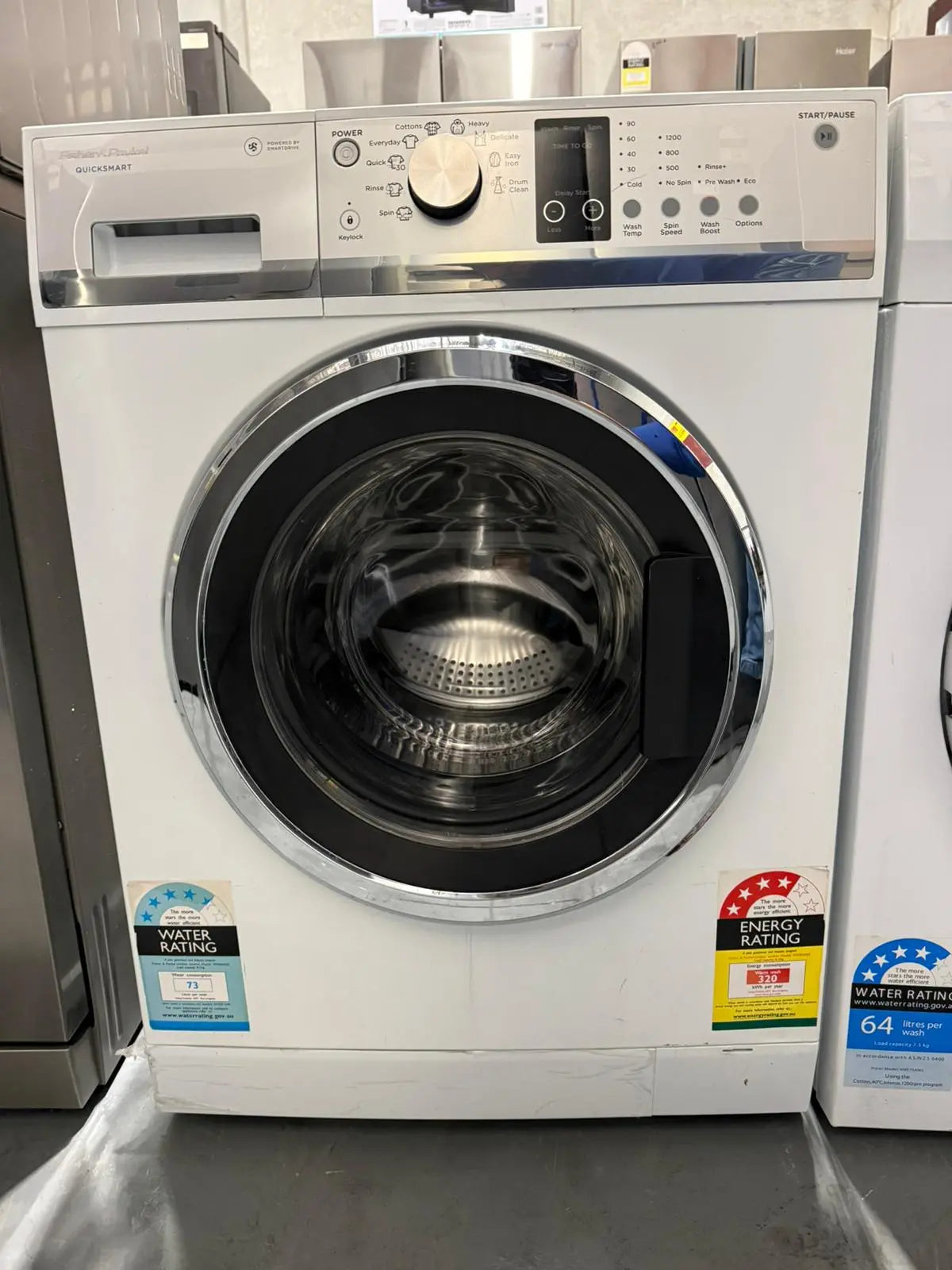 Fisher & Paykel 8.5kg Top Load Washing Machine – Refurbished