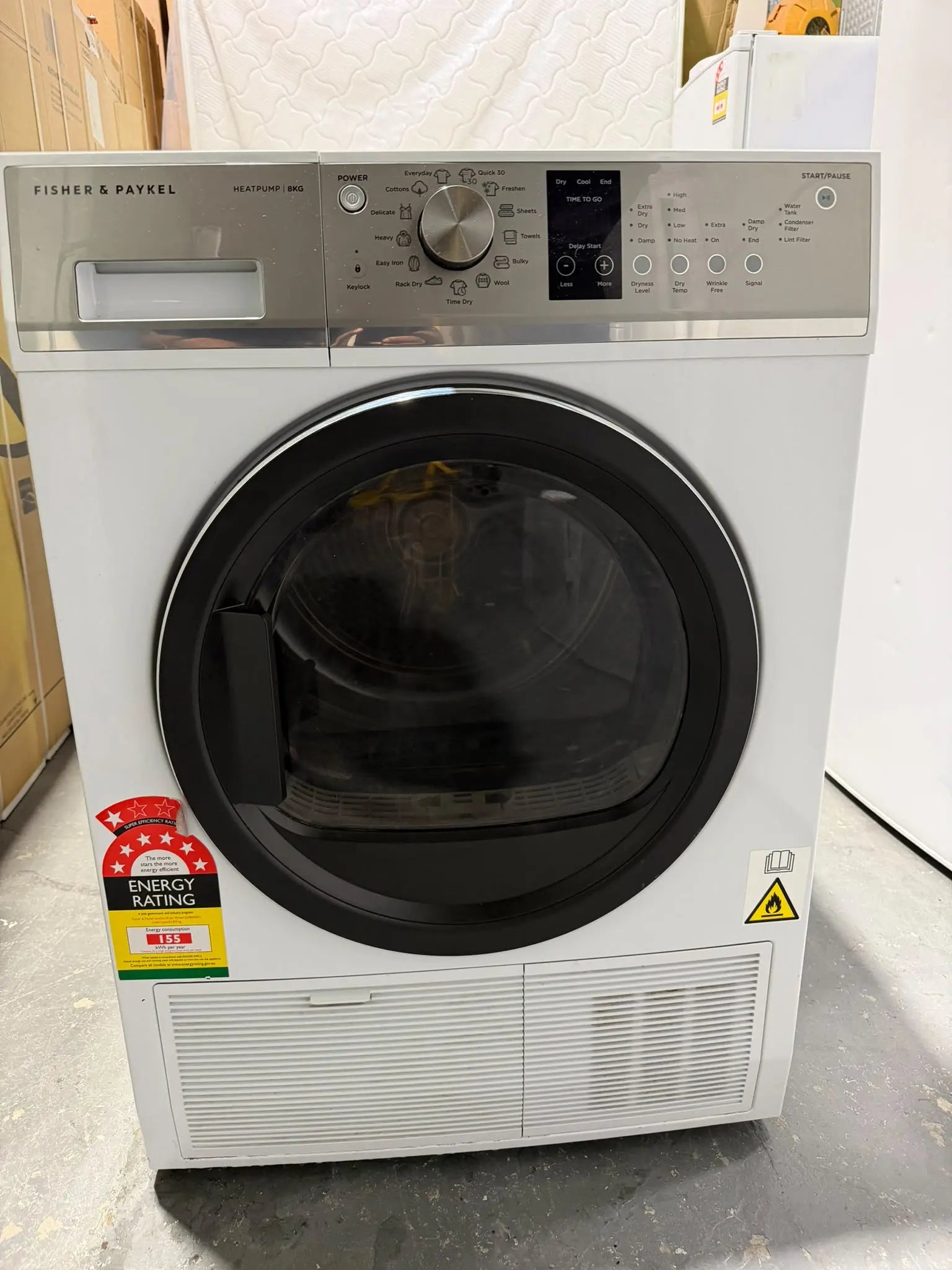 Fisher & Paykel 8kg Heat Pump Dryer – Refurbished | BRISBANE