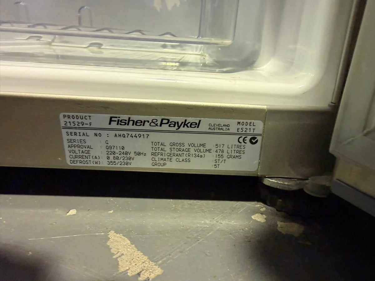 Fisher & Paykel E521T Refrigerator – Refurbished | Lucky white goods