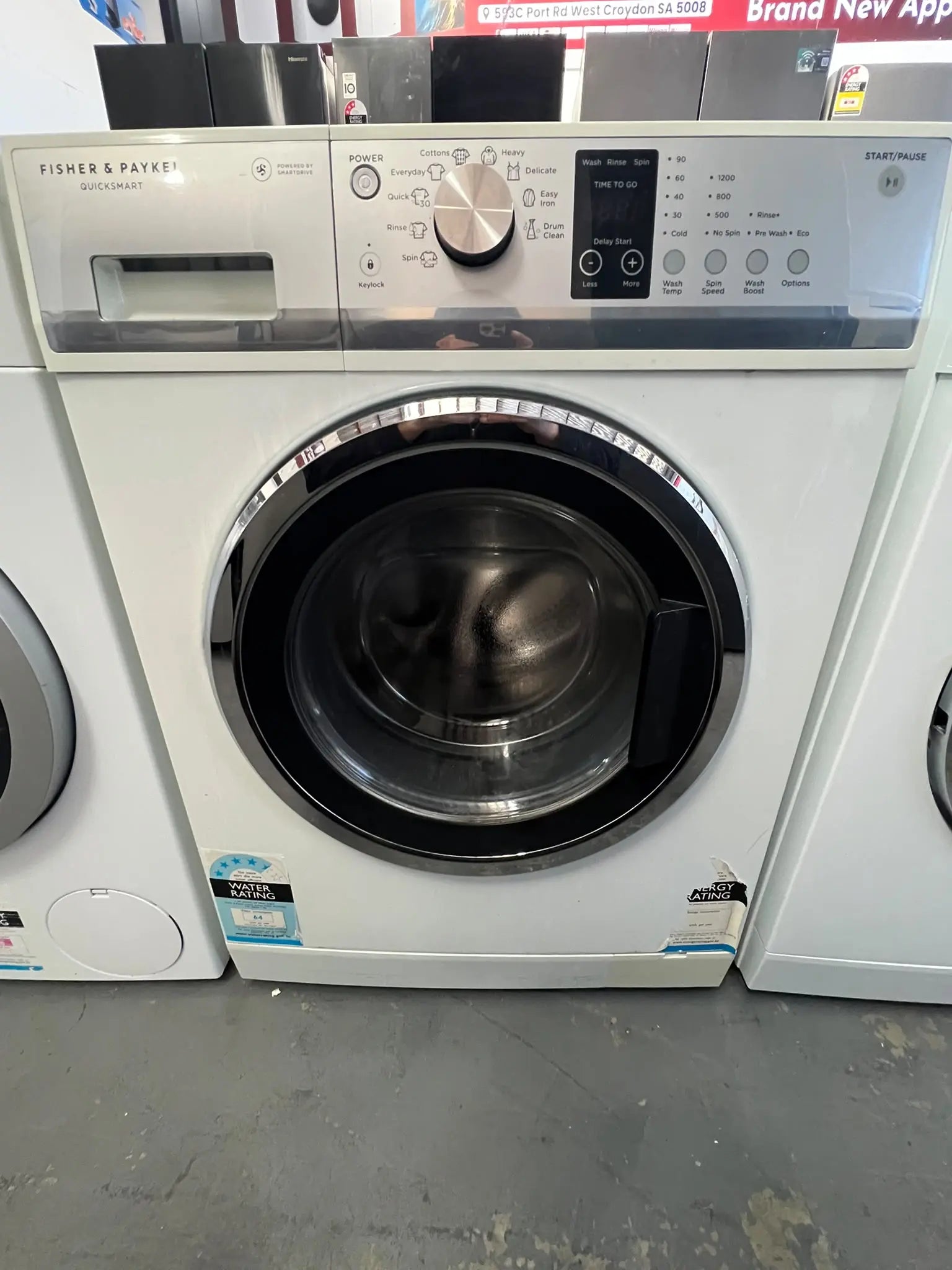 Fisher & Paykel Series 5 7.5kg Front Loader Washer – Refurbished | ADELAIDE