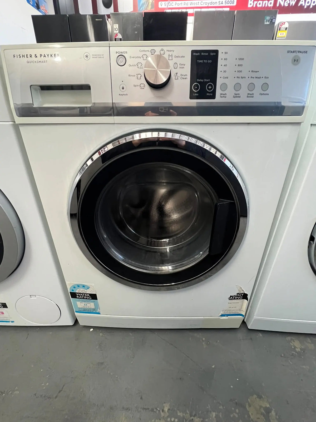 Fisher & Paykel Series 5 7.5kg Front Loader Washer – Refurbished | ADELAIDE