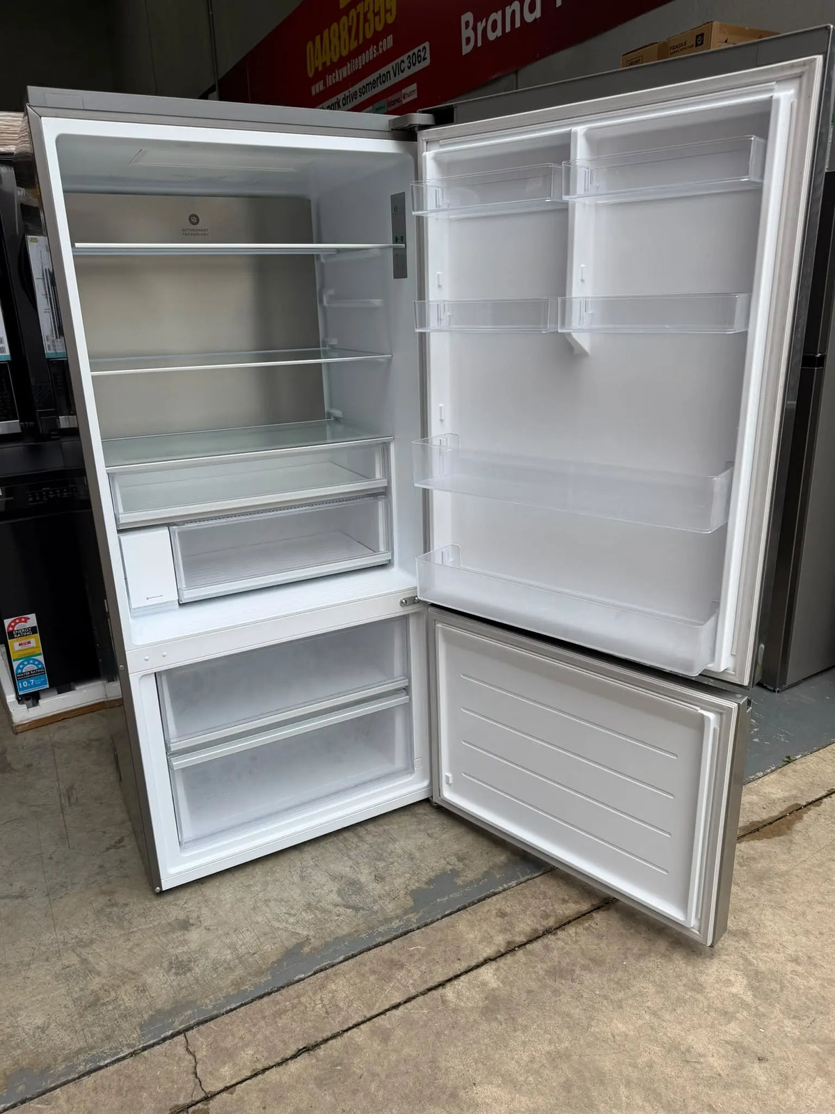 Fisher & Paykel Series 7 515L ActiveSmart Bottom Mount Refrigerator – Near New | MELBOURNE