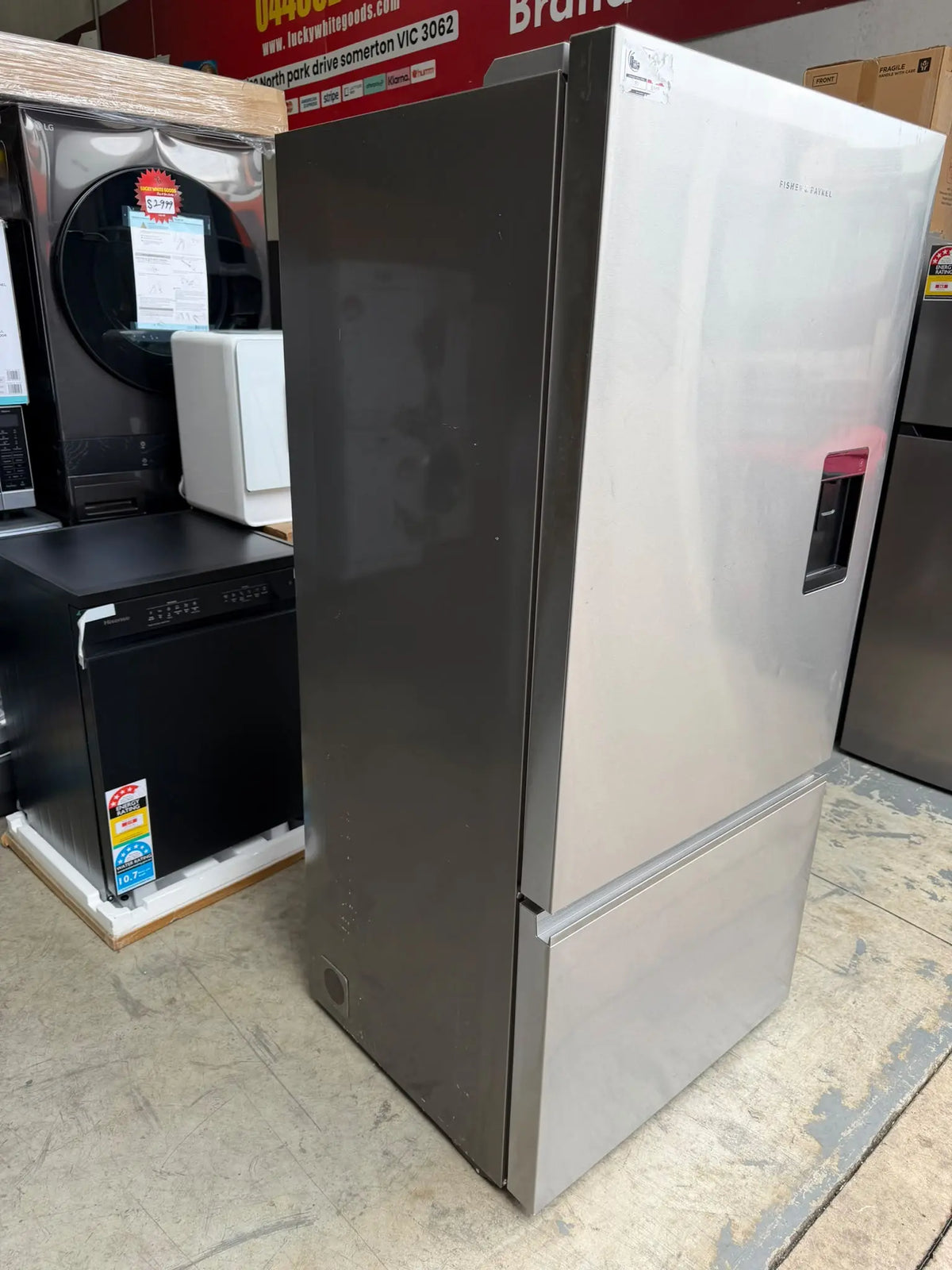 Fisher & Paykel Series 7 515L ActiveSmart Bottom Mount Refrigerator – Near New | MELBOURNE