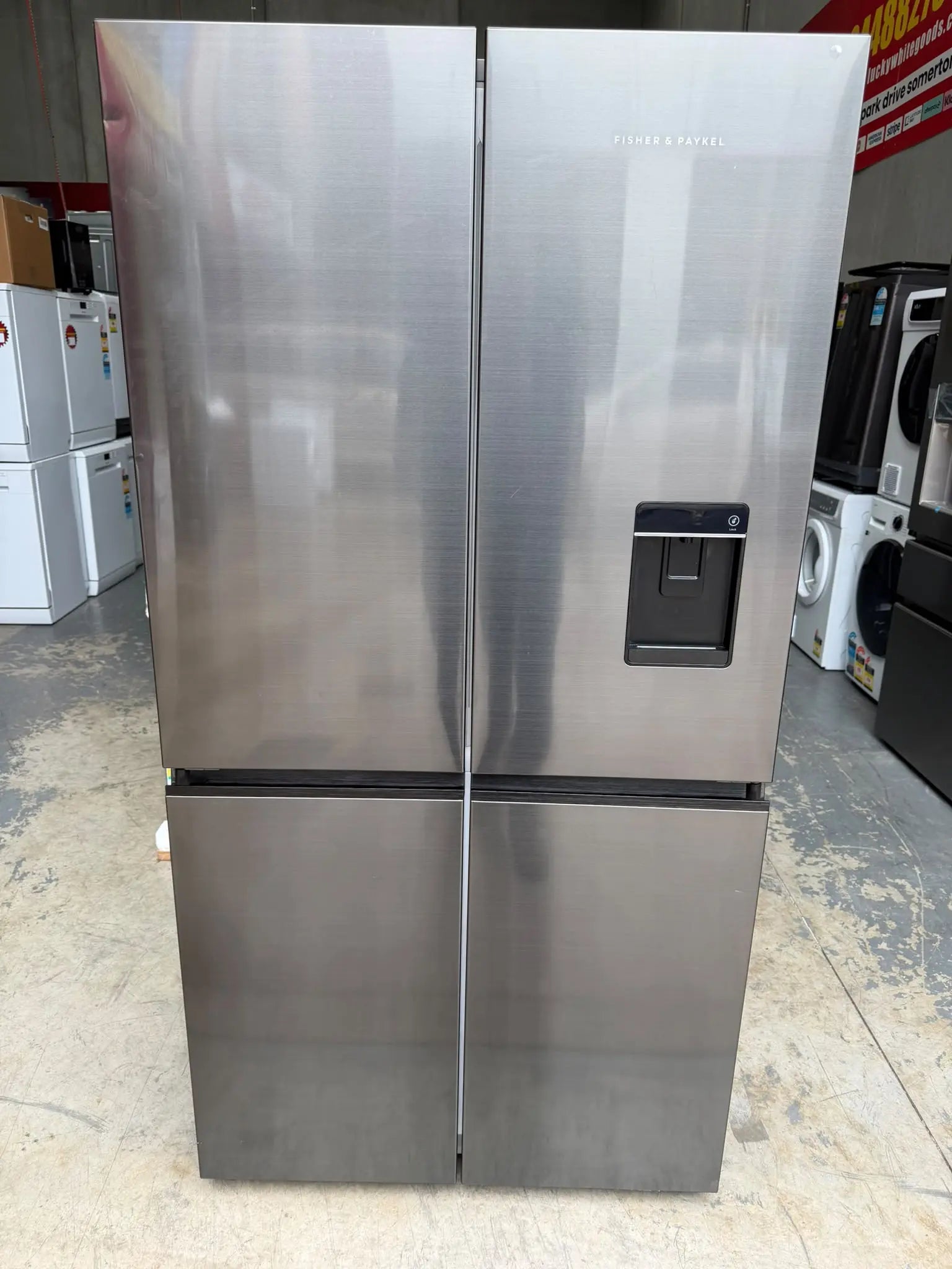 Fisher & Paykel Series 7 538L Quad Door Refrigerator Freezer – Near New | MELBOURNE