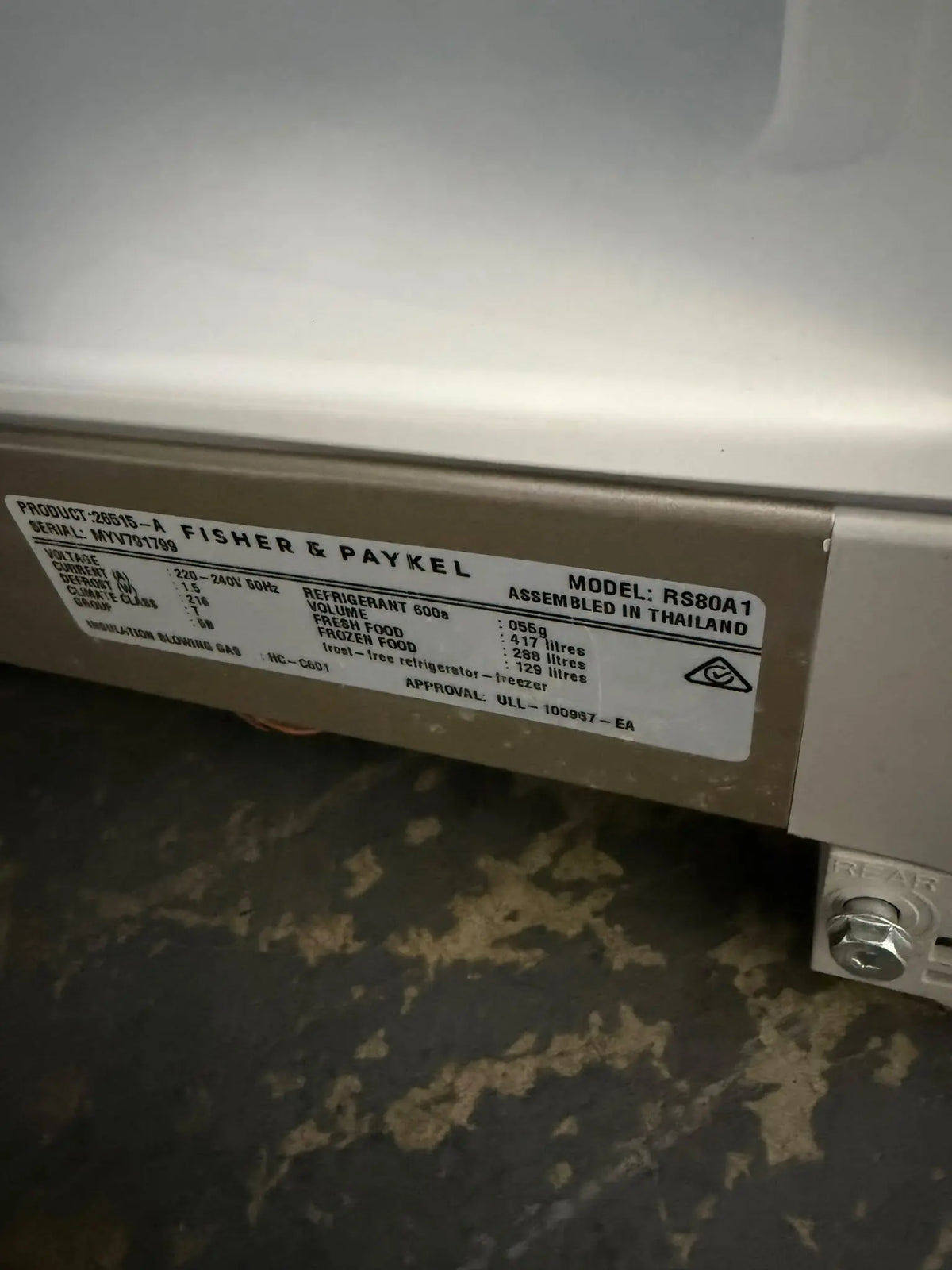 Fisher & Paykel Series 7 80cm Integrated Fridge Freezer – Ex Display | MELBOURNE