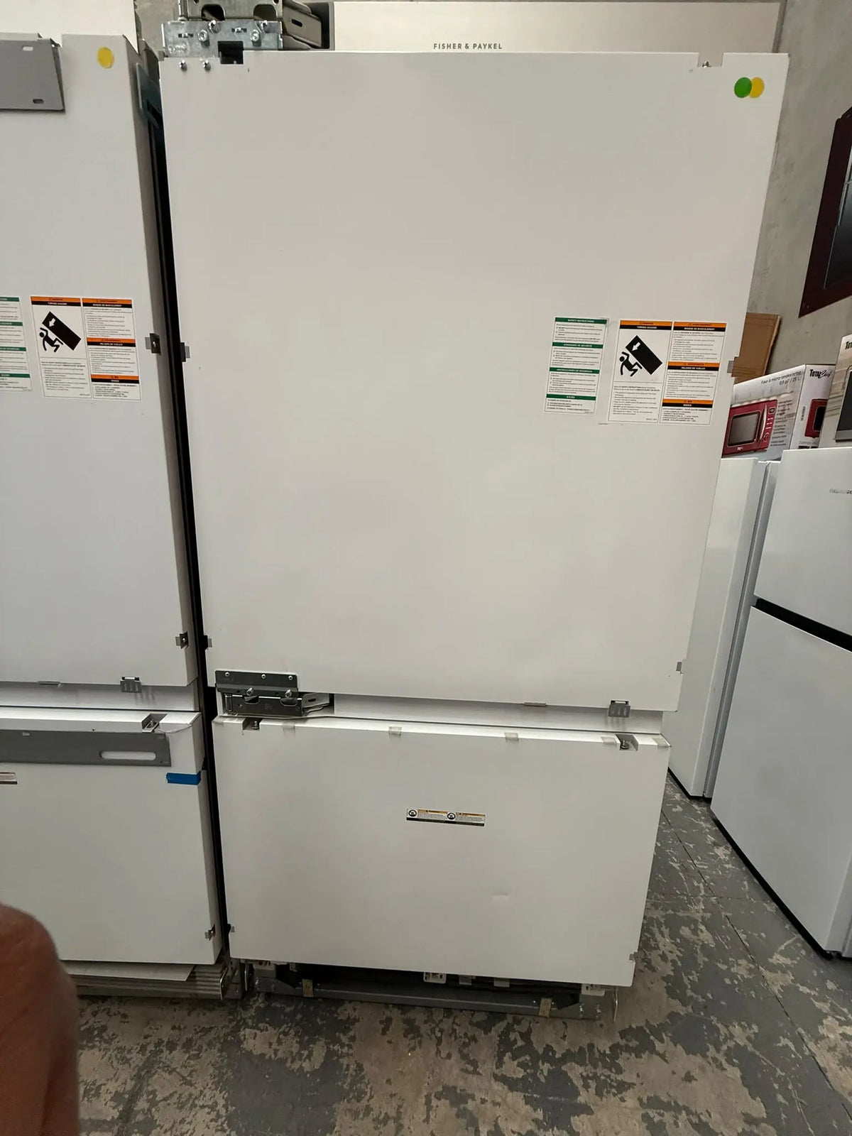 Fisher & Paykel Series 7 Integrated Bottom Mount Fridge Freezer – Ex Display | MELBOURNE