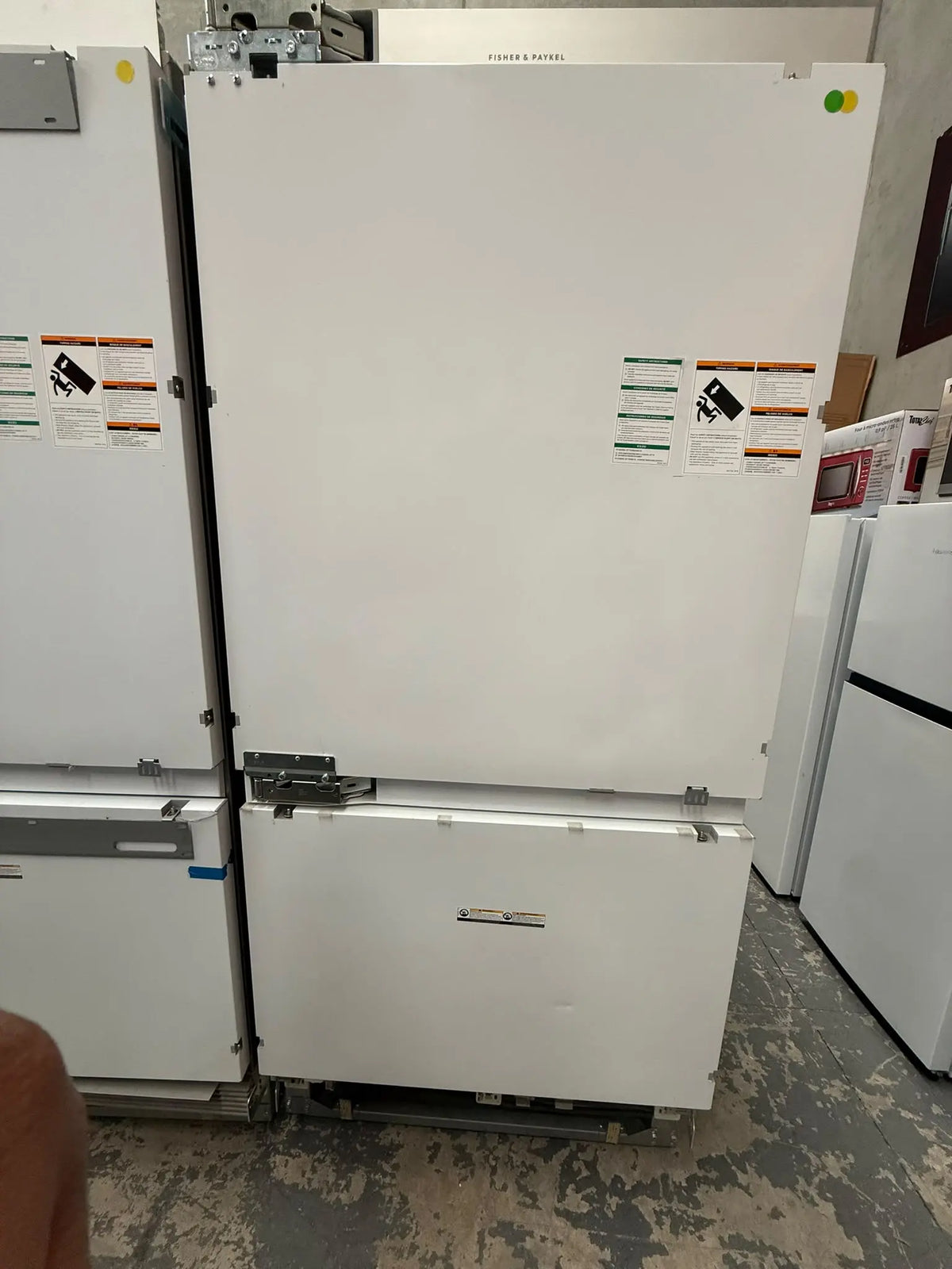 Fisher & Paykel Series 7 Integrated Bottom Mount Fridge Freezer – Ex Display | MELBOURNE