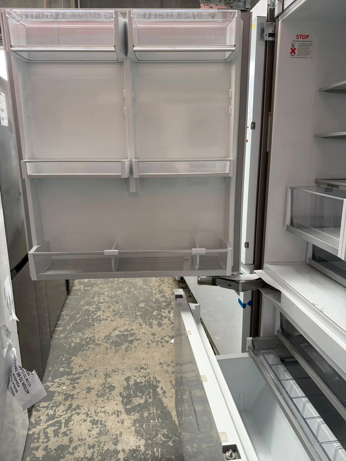 Fisher & Paykel Series 7 Integrated Bottom Mount Fridge Freezer – Ex Display | MELBOURNE
