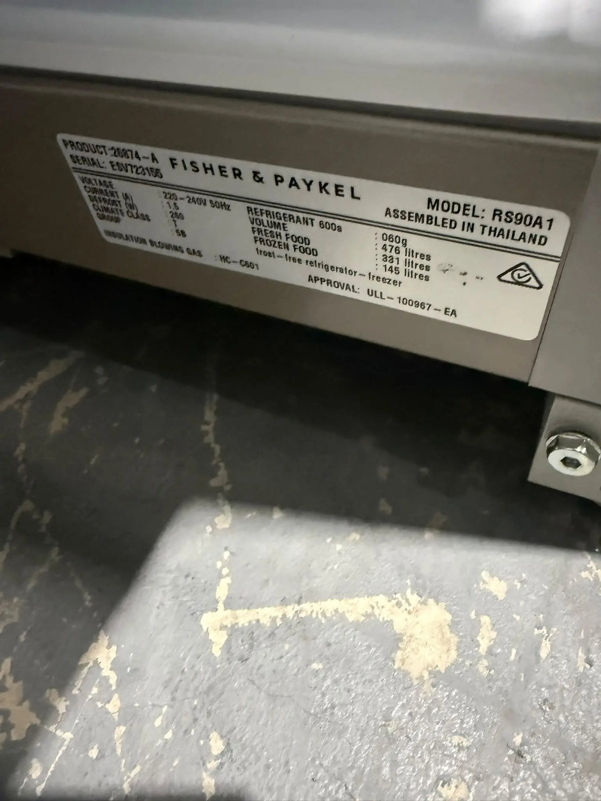 Fisher & Paykel Series 7 Integrated French Door Fridge Freezer – Ex Display | MELBOURNE