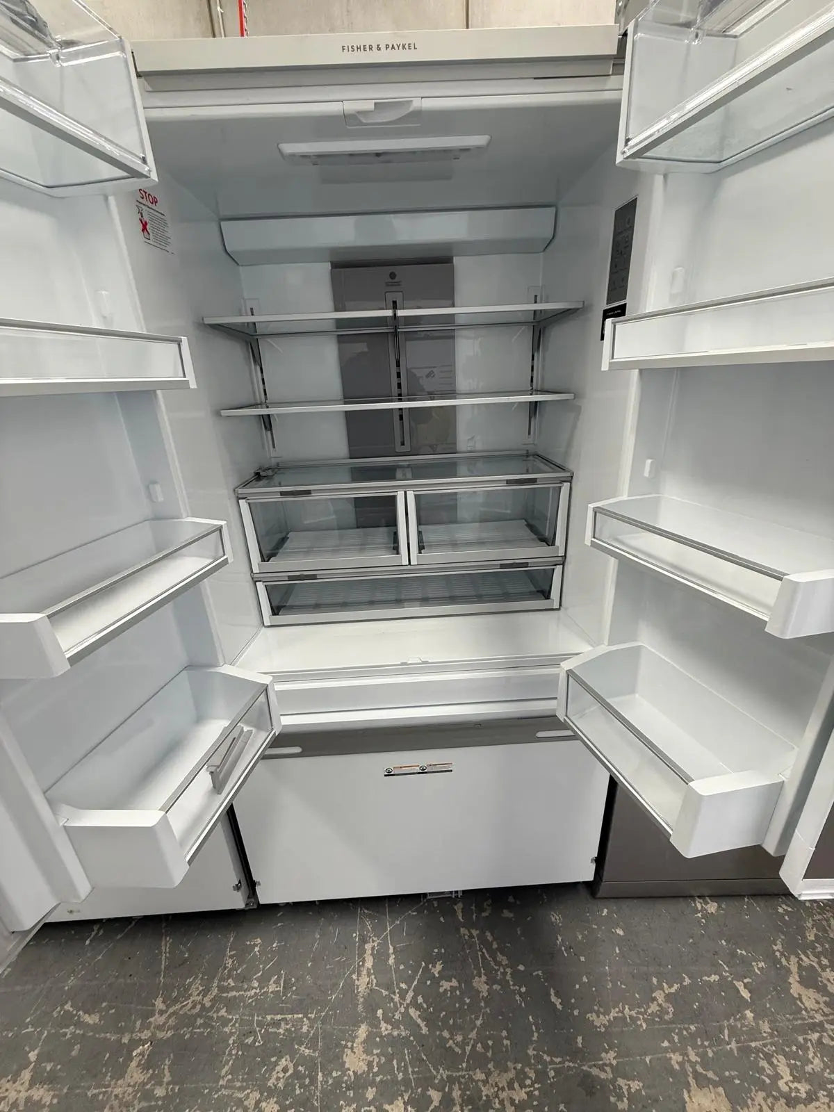 Fisher & Paykel Series 7 Integrated French Door Refrigerator – Ex Display | MELBOURNE