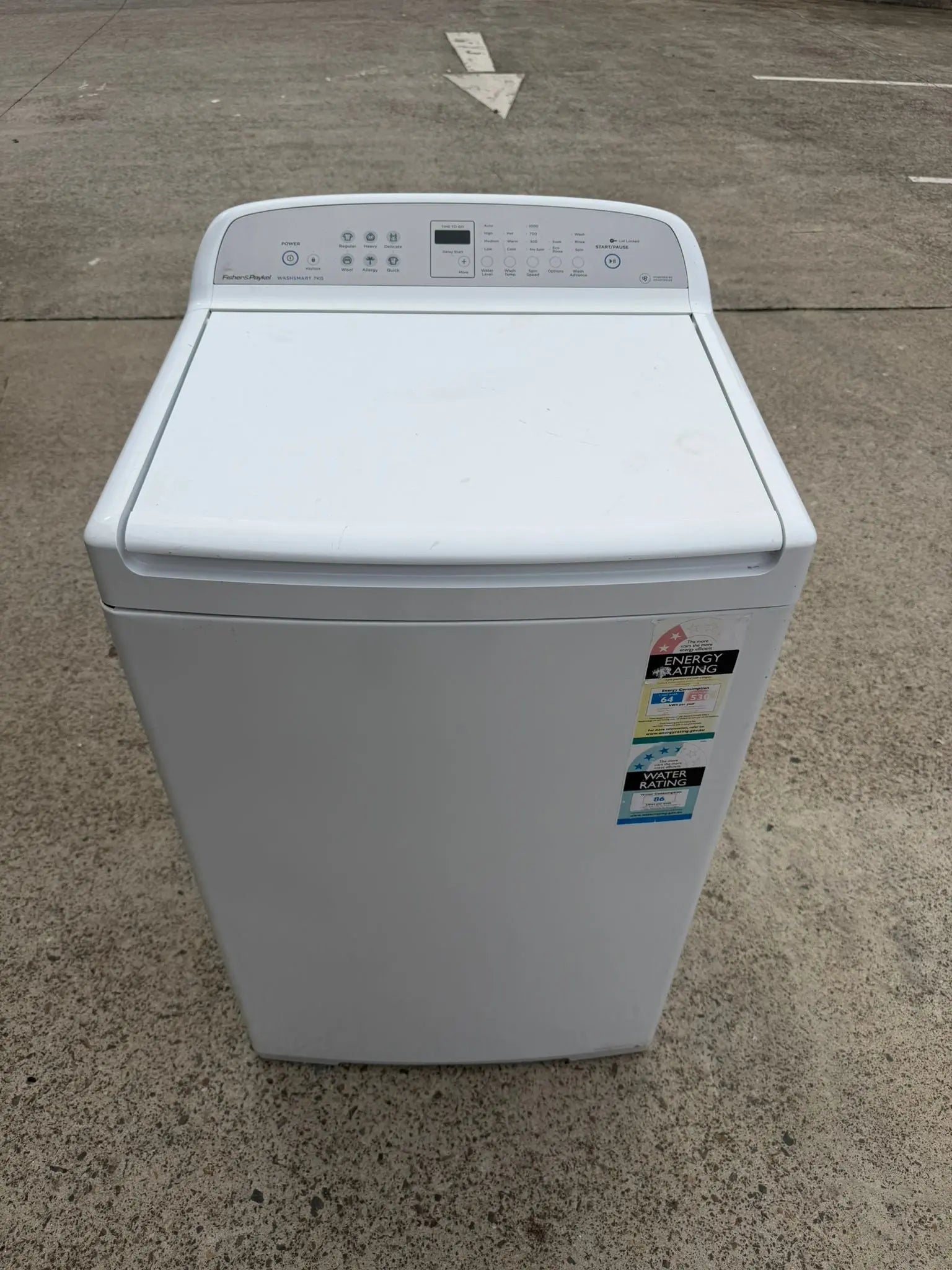 Fisher & Paykel WA7060G 7kg Top Load Washing Machine – Refurbished | BRISBANE