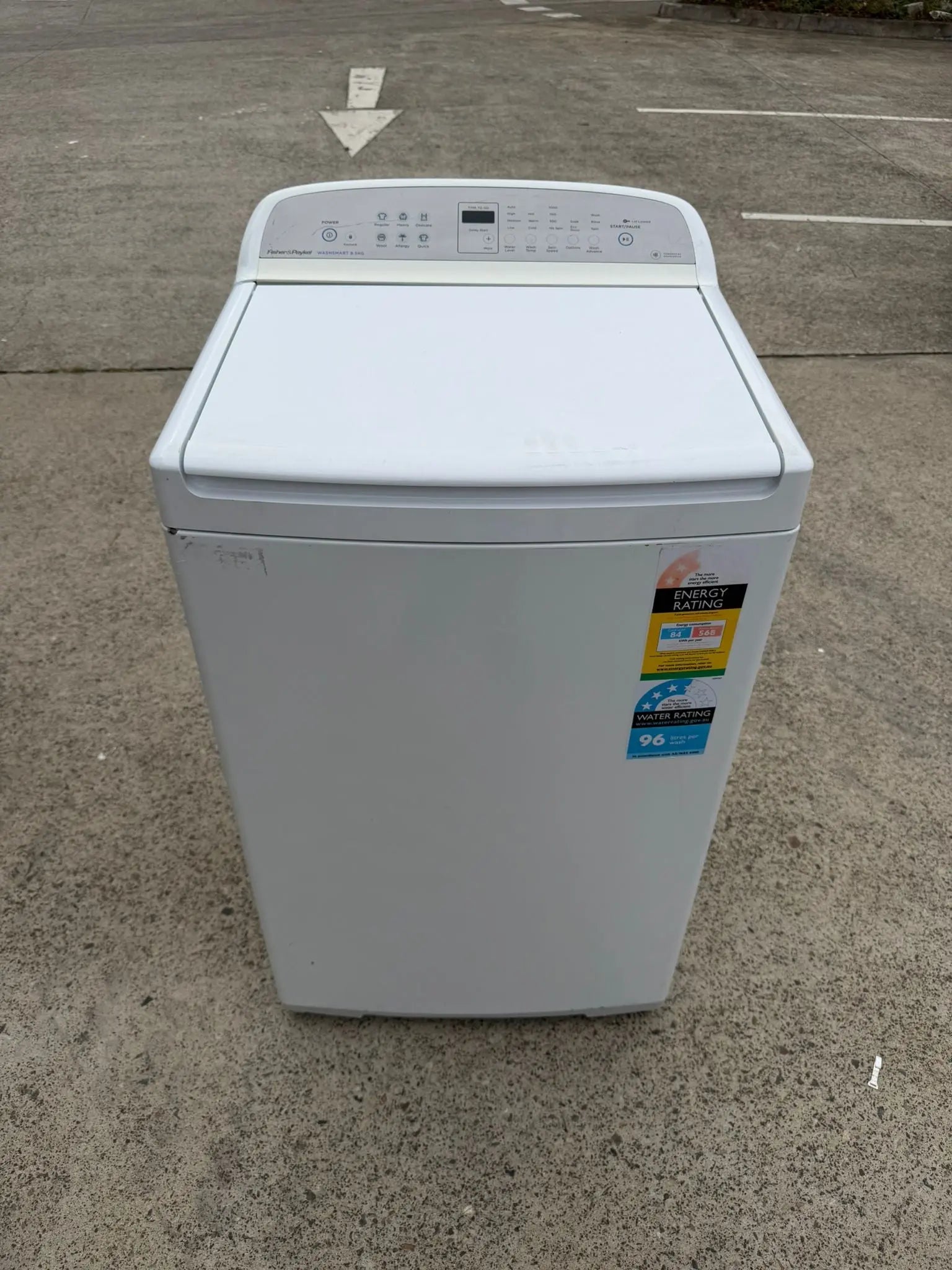 Fisher & Paykel WA8560G1 8.5kg Top Load Washing Machine – Refurbished | BRISBANE