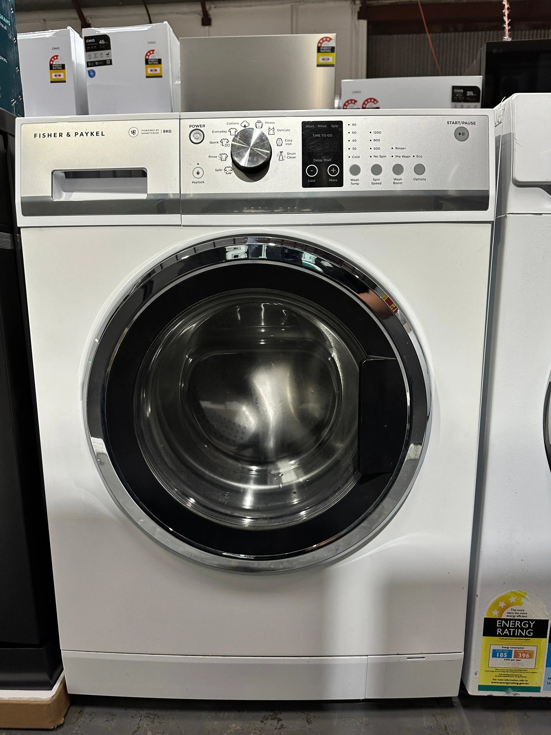 Fisher & Paykel WH8060J3 Front Load Washing Machine – Refurbished | ADELAIDE