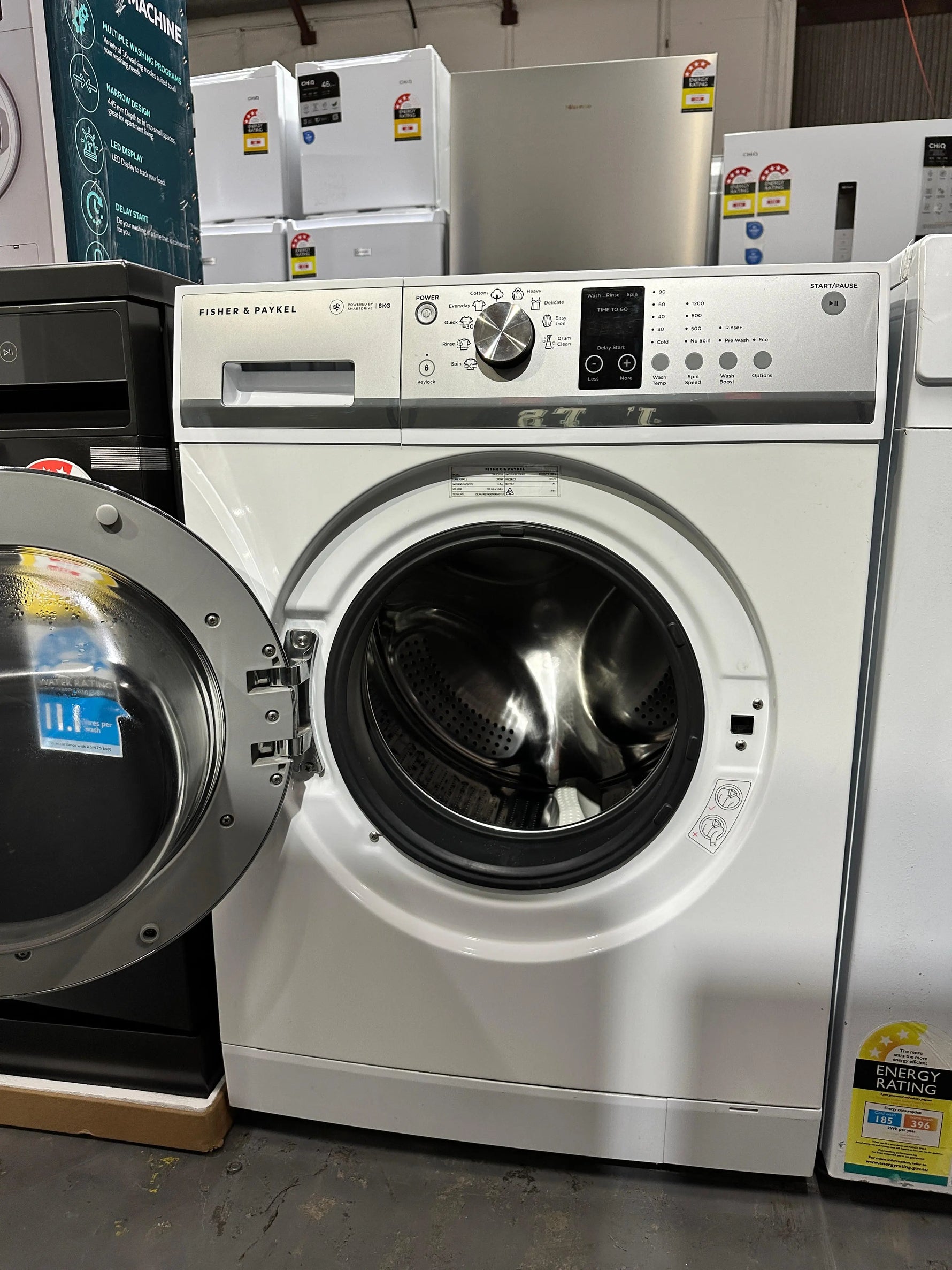Fisher & Paykel WH8060J3 Front Load Washing Machine – Refurbished | ADELAIDE
