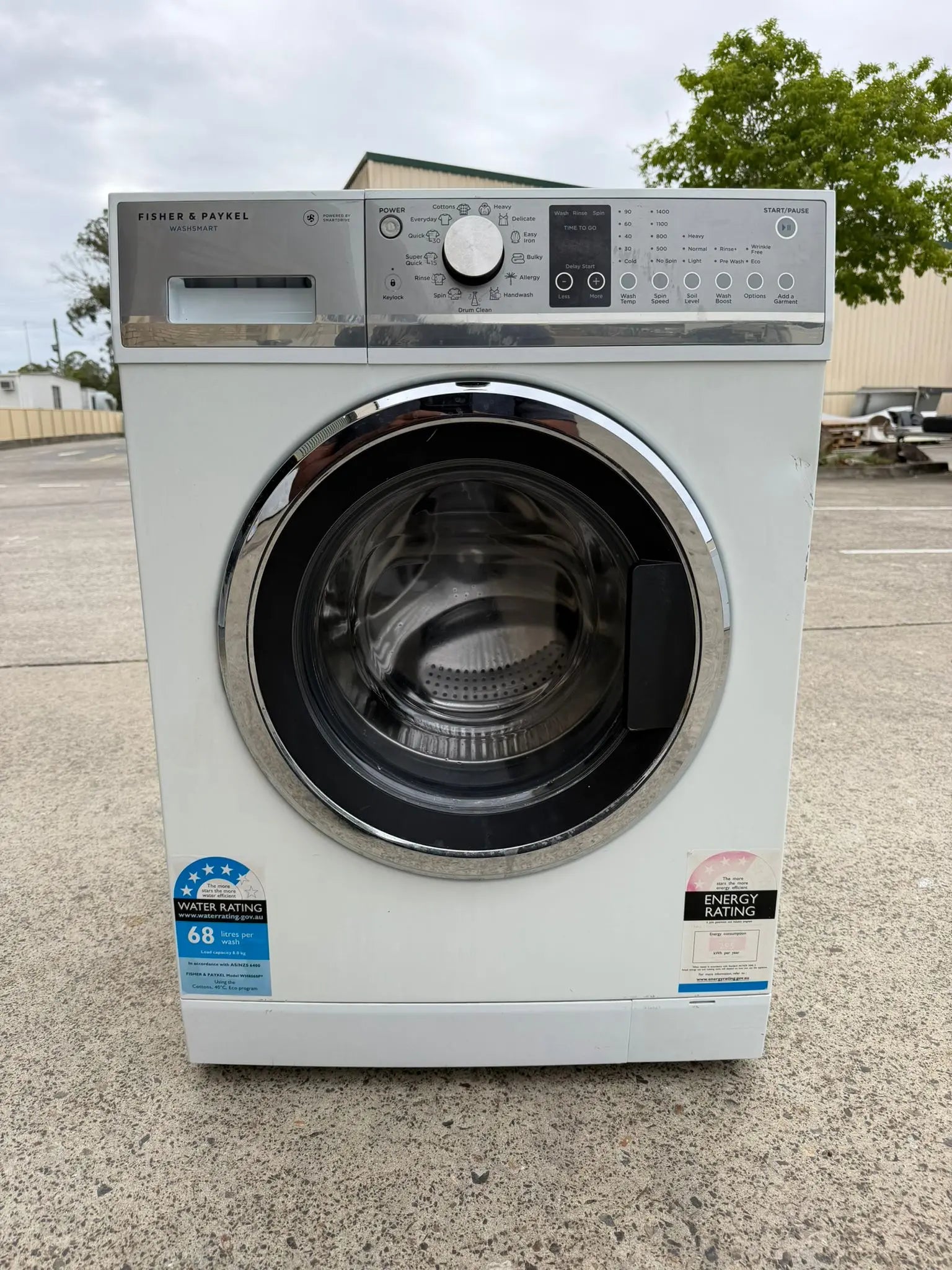 Fisher & Paykel WH8060P2 8kg Front Load Washing Machine – Refurbished | BRISBANE