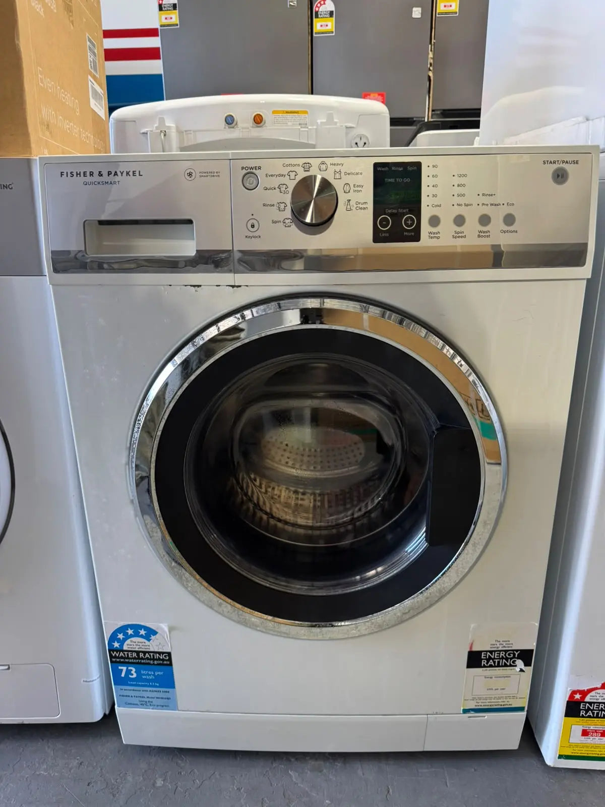 Fisher & Paykel WH8560J3 8.5kg Front Load Washing Machine – Refurbished | PERTH