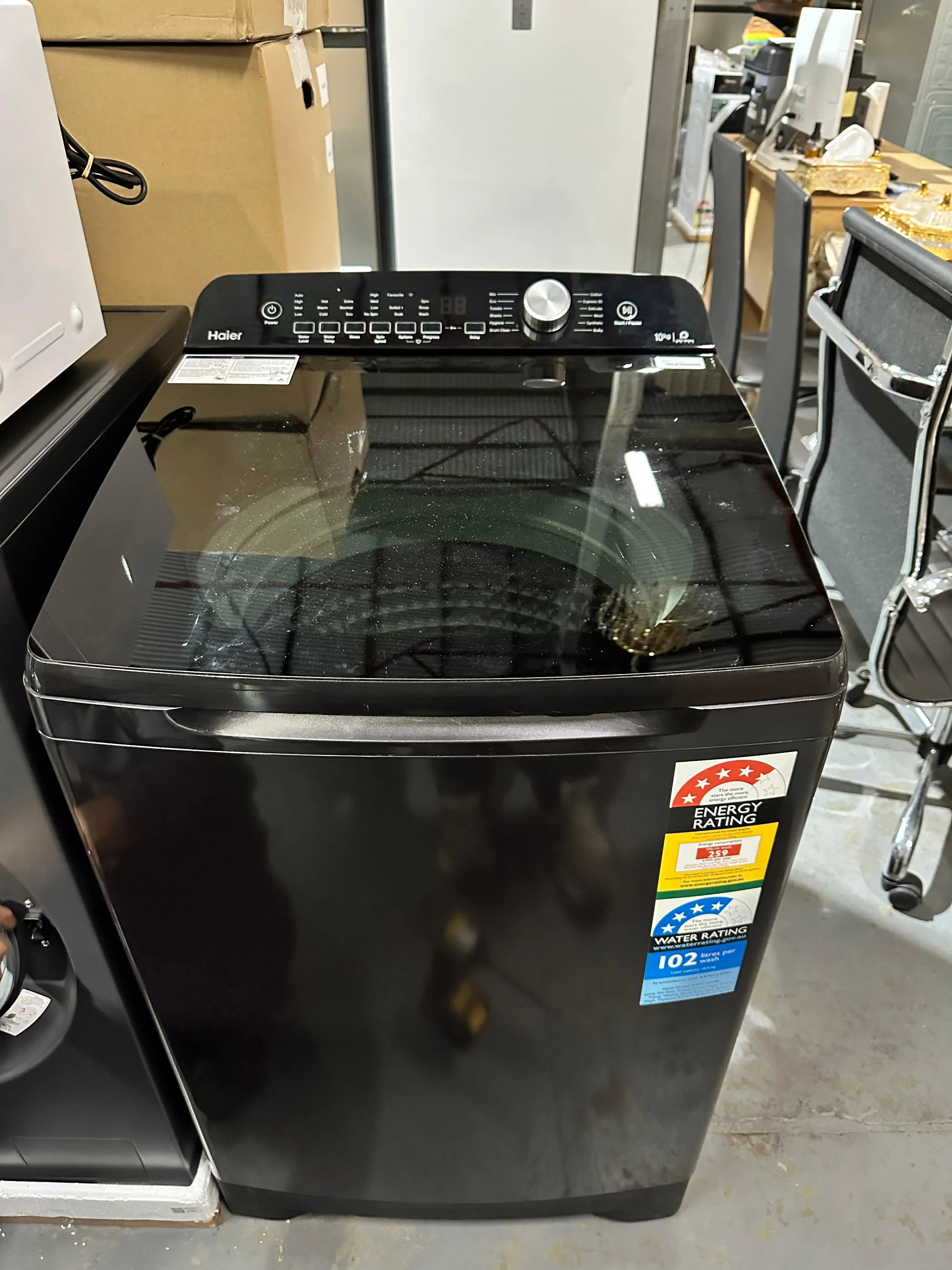 Haier 10kg Top Load Washer – Near New | ADELAIDE