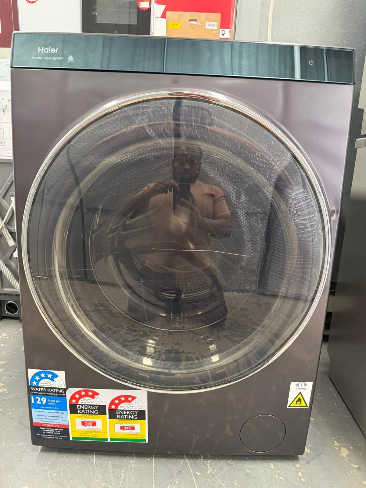 Haier 15kg/9kg Large Capacity Washer Dryer Combo - Refurbished Near New | MELBOURNE