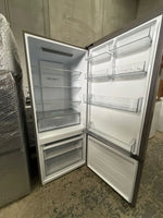 Haier 433L Bottom Mount Fridge Freezer in Silver - Factory Second | MELBOURNE