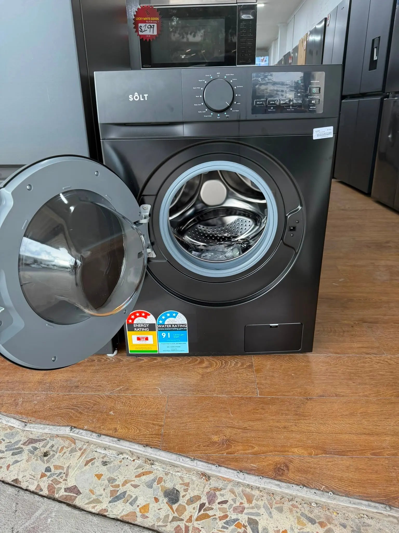 Haier 433L Refrigerator + Solt 9kg Washer Combo – Factory Seconds