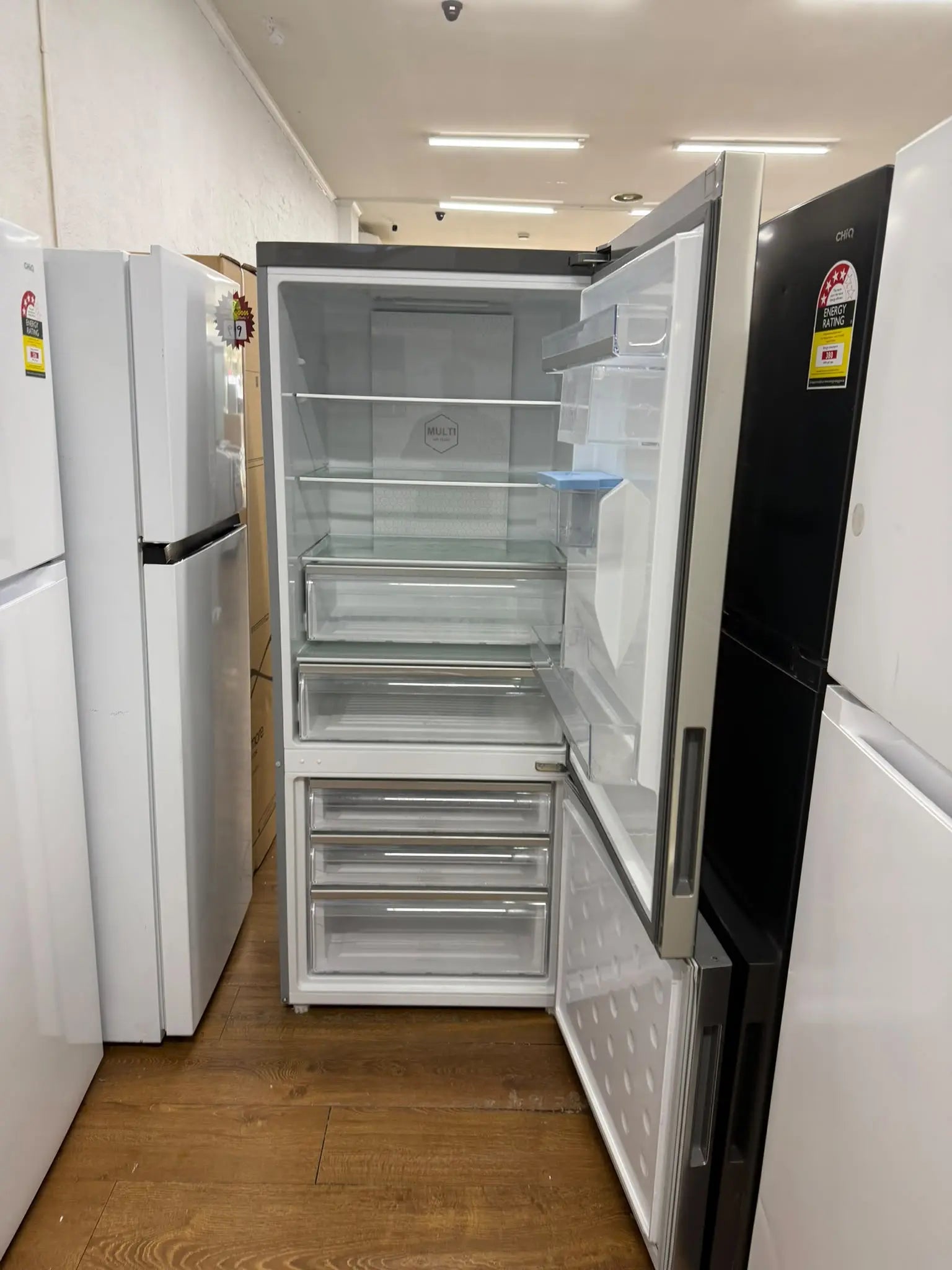 Haier 450L Bottom Mount Fridge Freezer HBM450HSA1 – Refurbished
