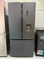 Haier 489L French Door Fridge Freezer + Hisense 8kg Top Load Washer (Refurbished) – Combo Deal | MELBOURNE