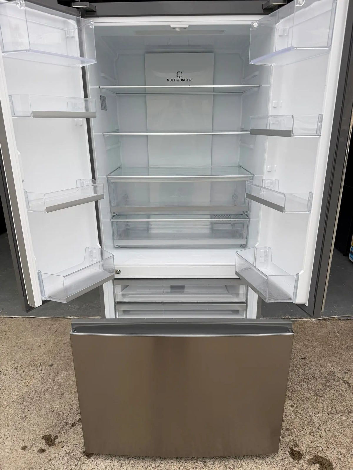 Haier 514L French Door Refrigerator in Satina Stainless Steel - Refurbished | BRISBANE
