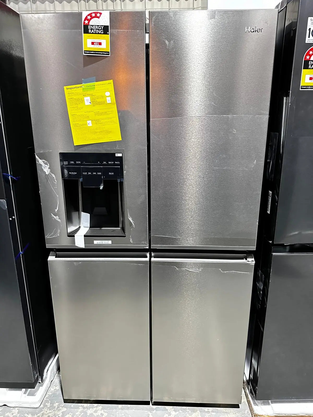 Haier 601 L Quad Door Fridge Freezer – Factory Second | ADELAIDE