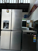 Haier 609L Quad Door Fridge Freezer + Haier 15 Place Dishwasher Combo – Factory Seconds | ADELAIDE