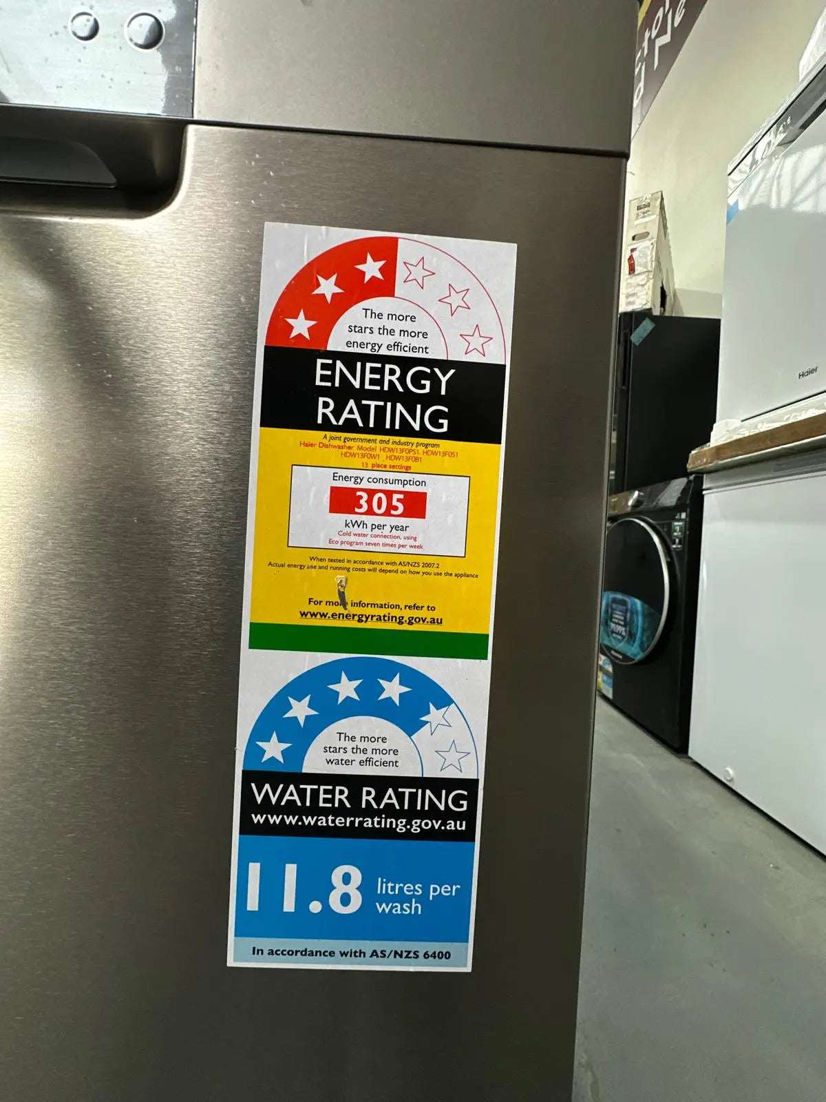 Haier 609L Quad Door Fridge Freezer + Haier 15 Place Dishwasher Combo – Factory Seconds | ADELAIDE