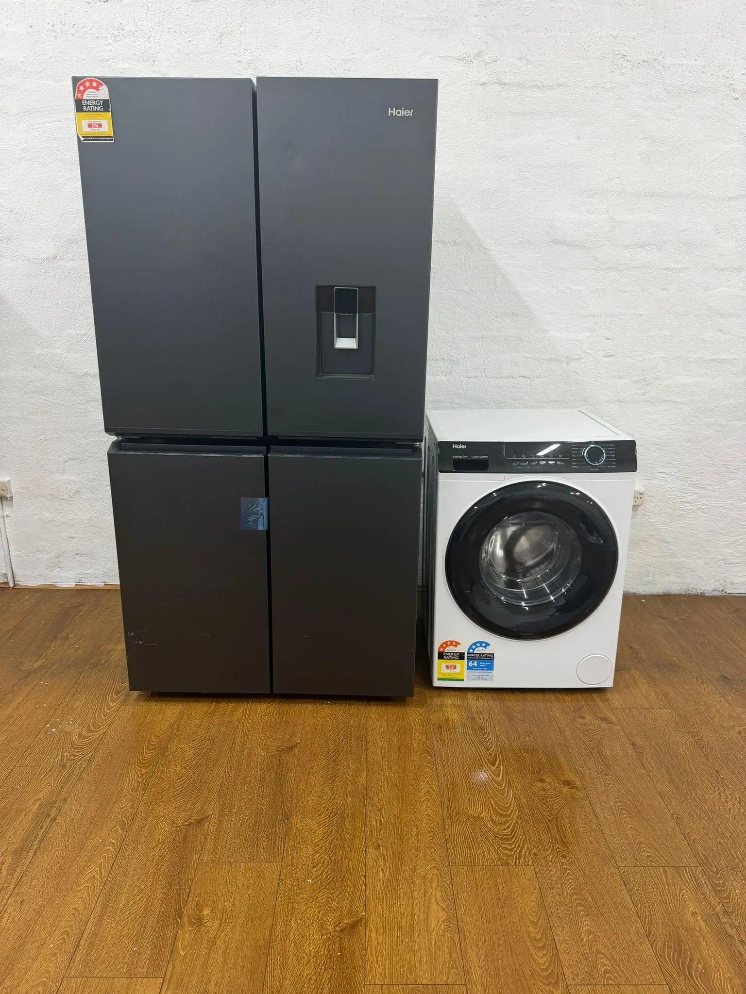 Haier 623L Fridge Freezer + Haier 7.5kg Washing Machine (Refurbished) – Combo Deal | Reservoir