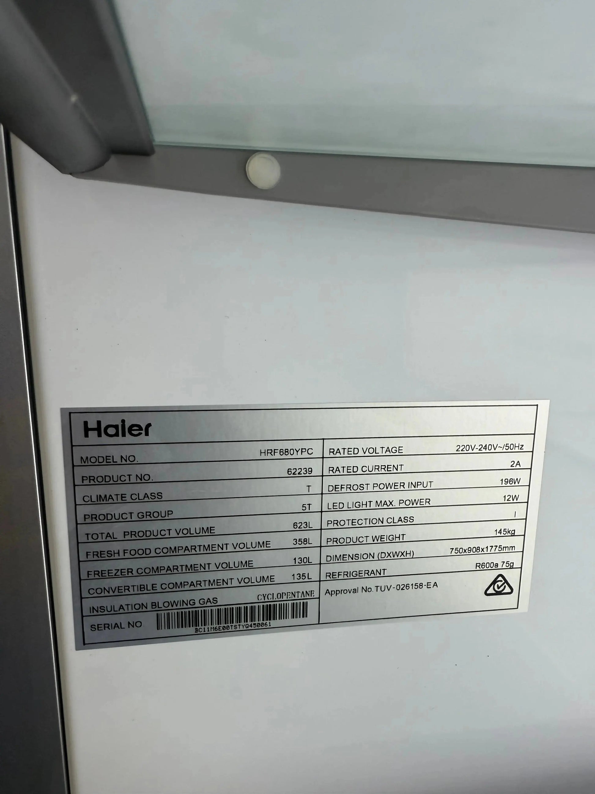 Haier 623L Quad Door Fridge – Factory Seconds | HRF680YPC | MELBOURNE