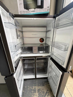 Haier 623L Quad Door Refrigerator with Ice and Water Black HRF680YPC | MELBOURNE
