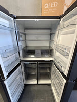 Haier 623L Quad Door Refrigerator with Ice and Water Black HRF680YPC | MELBOURNE
