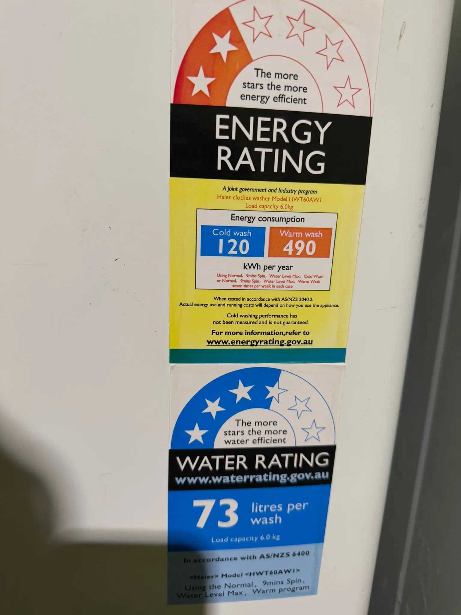 Haier 6kg Top Load Washing Machine White – HWT60AWI – Refurbished | BRISBANE