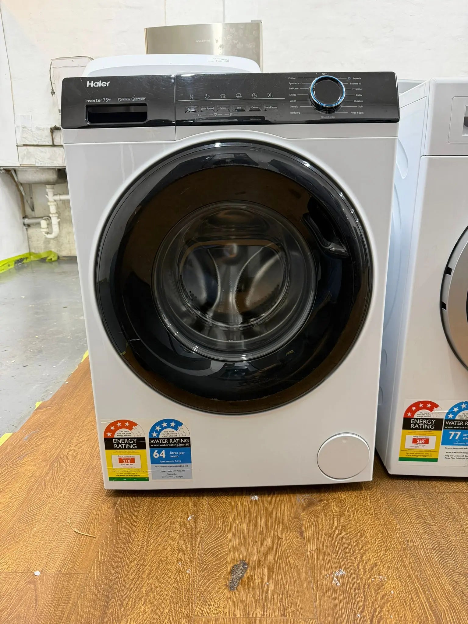 Haier 7.5kg Front Load Washing Machine | Refurbished | Reservoir