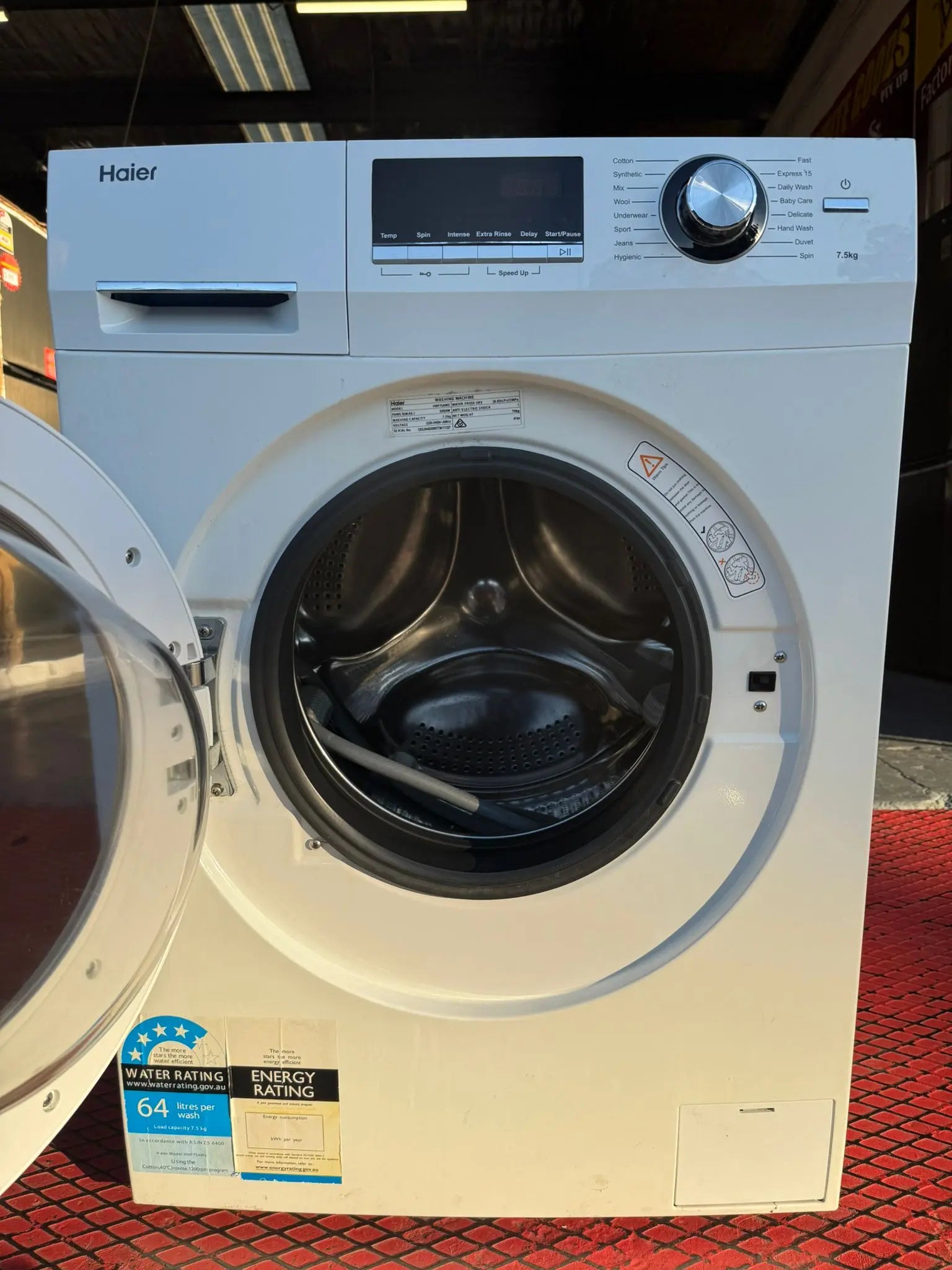 Haier 7.5kg Front Load Washing Machine – Refurbished | SYDNEY
