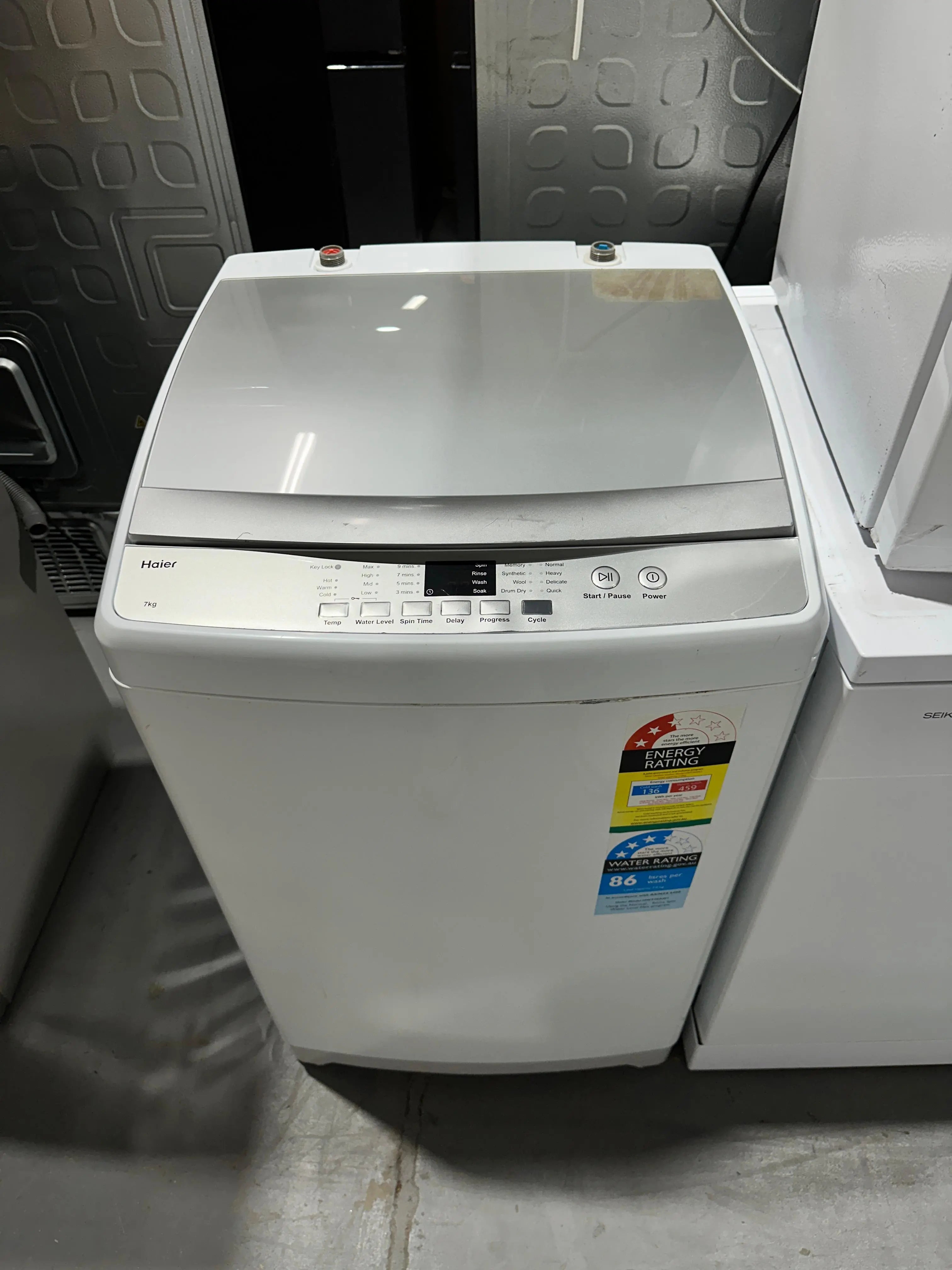 Haier 7kg Top Load Washing Machine – Refurbished | ADELAIDE