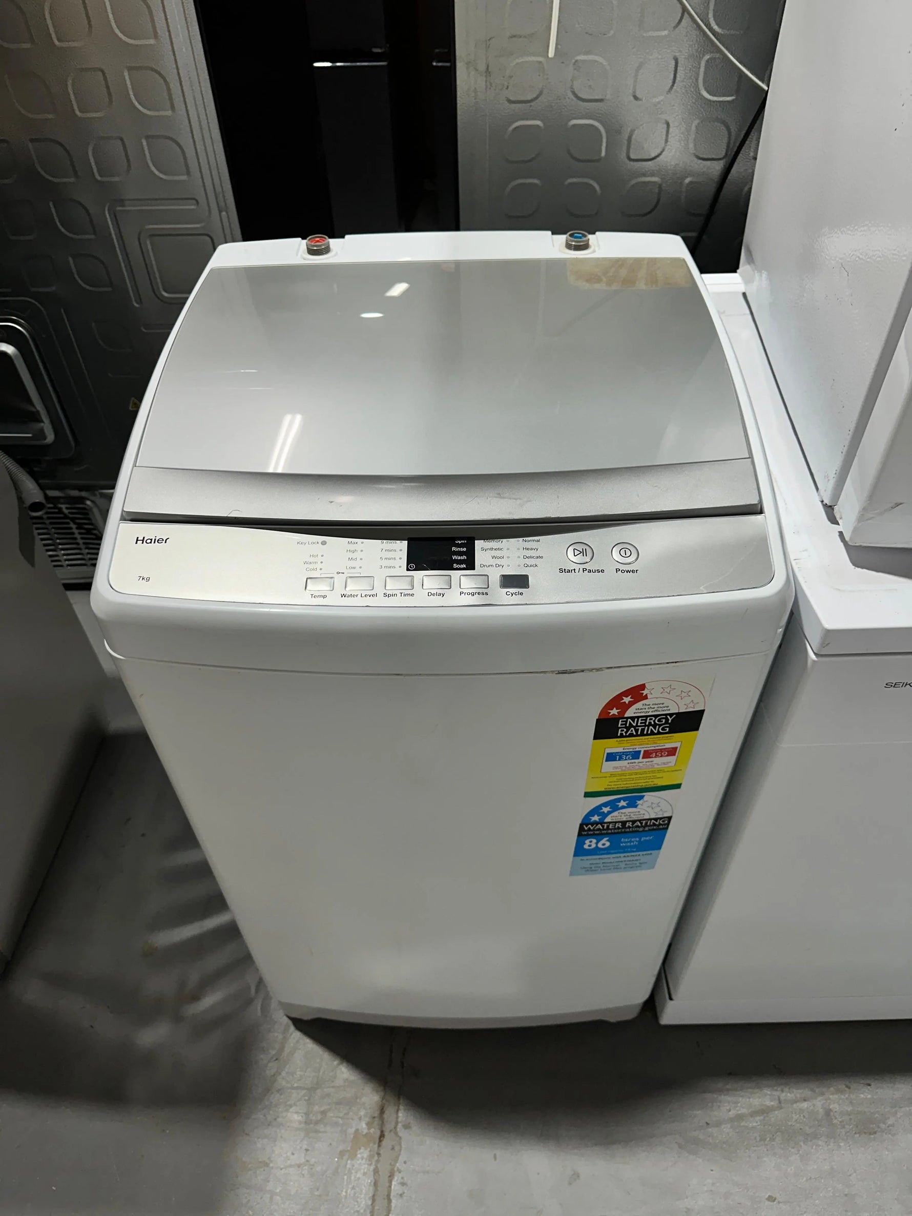 Haier 7kg Top Load Washing Machine – Refurbished | ADELAIDE