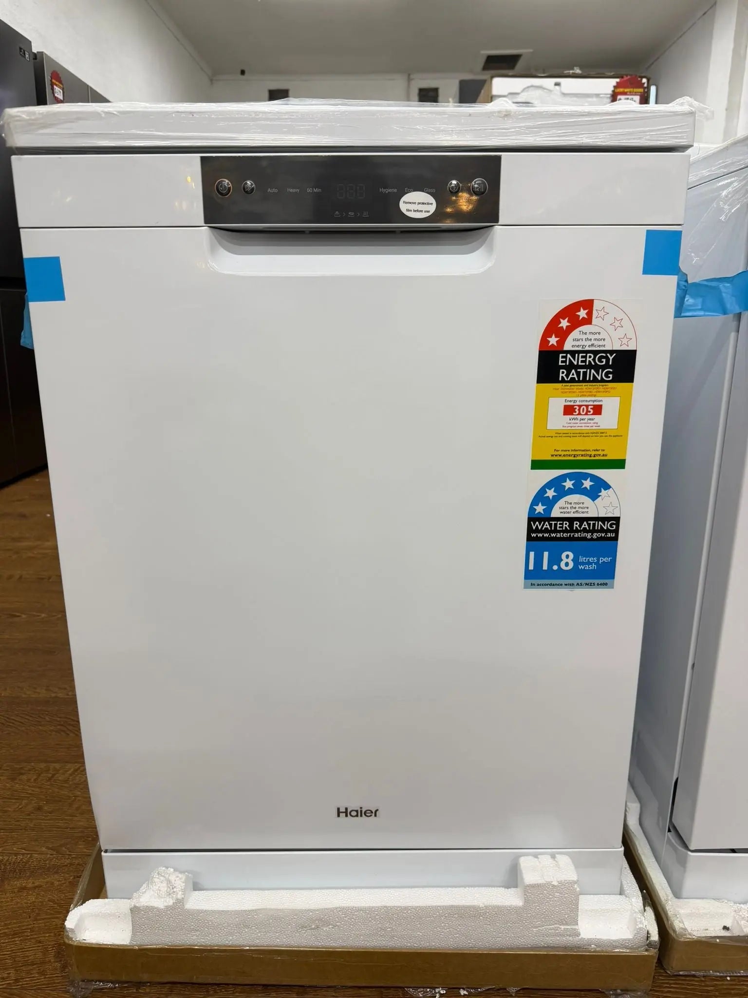 Haier HDW13F0W1 300 Series 13 Place Setting Freestanding Dishwasher – White (Factory Seconds) | RESERVOIR