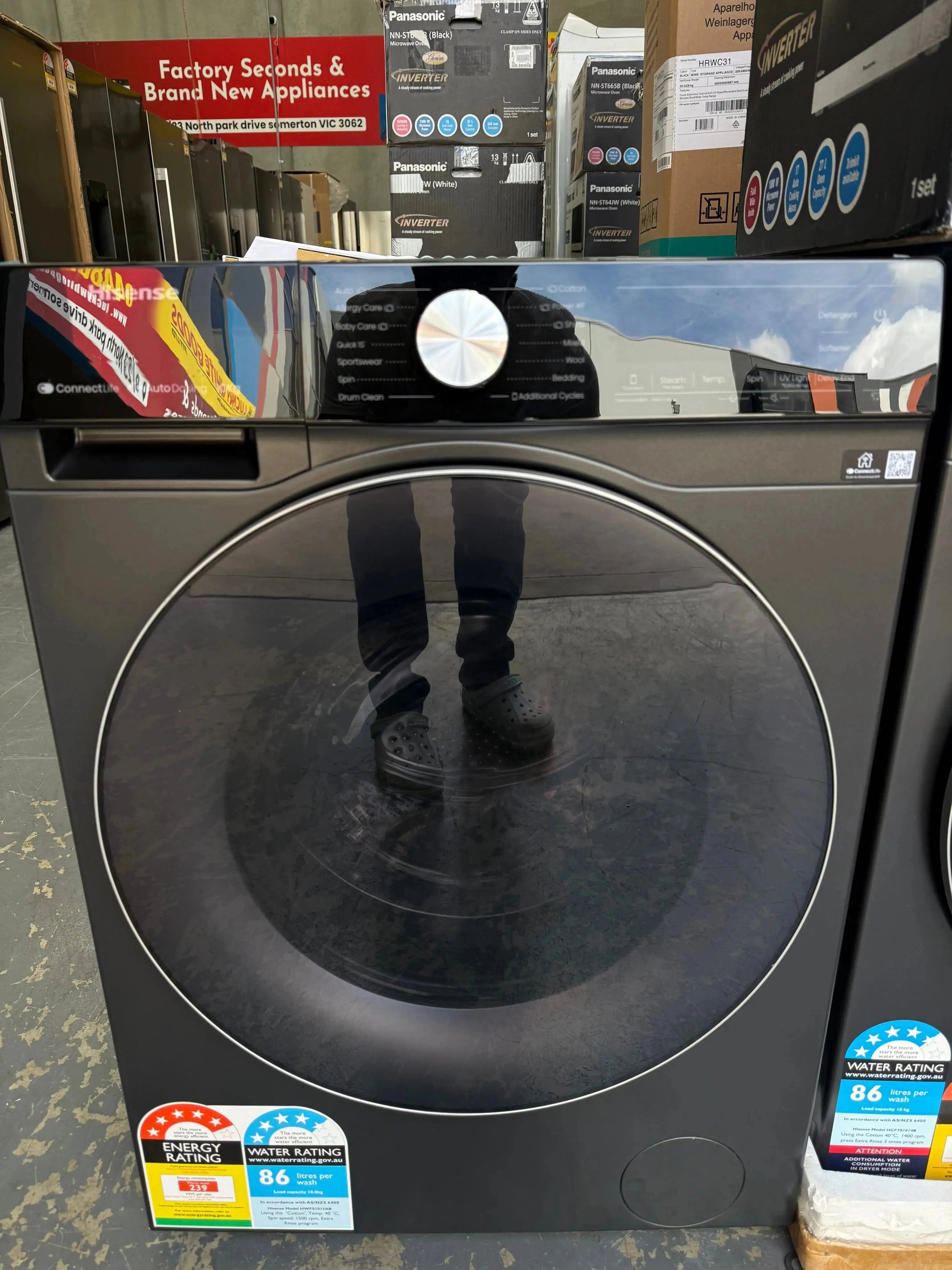 Factory seconds Hisense 634L and Hisense 10kg washing mechine | MELBOURNE