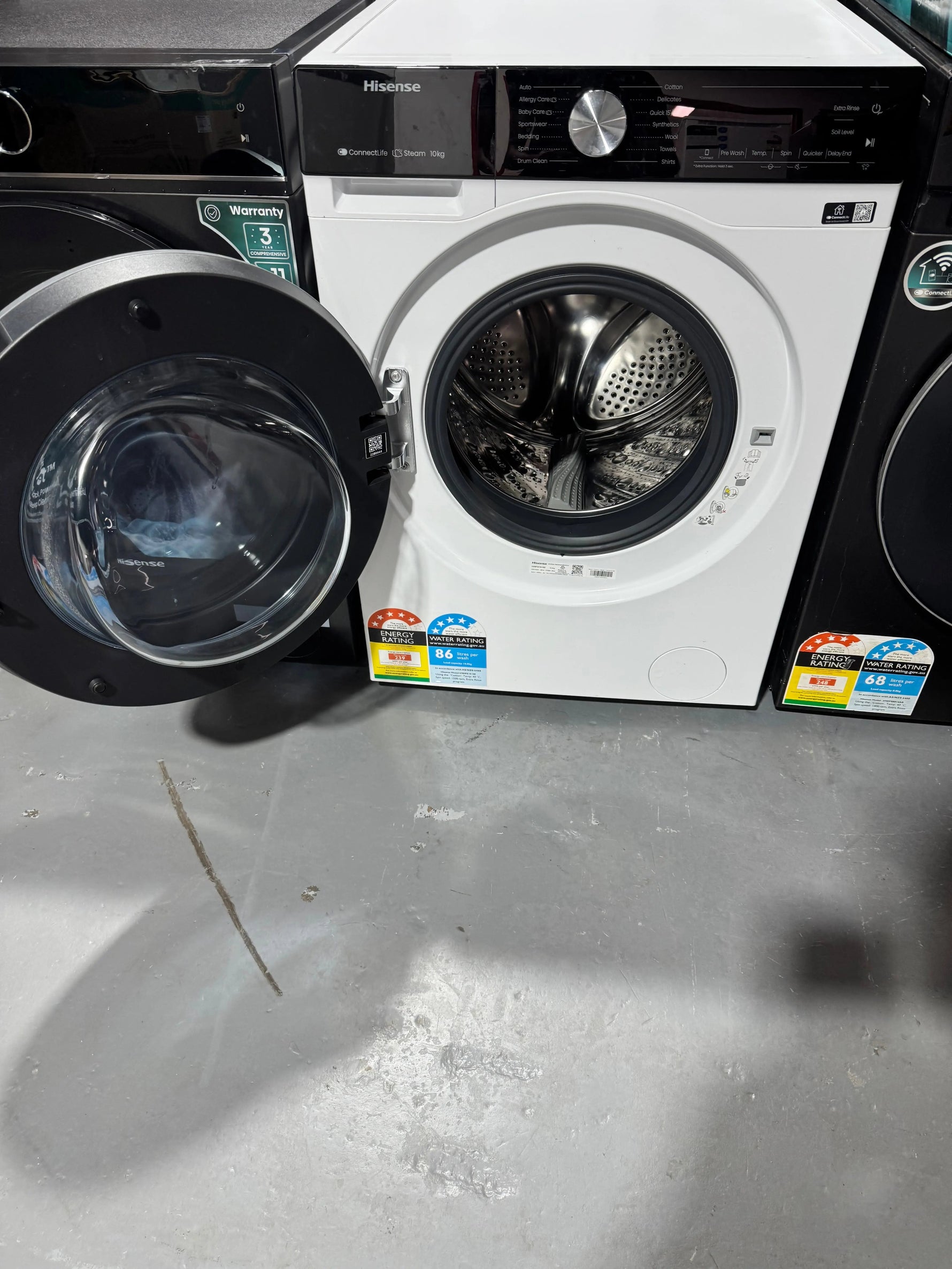Hisense 10 kg front loader washer | SYDNEY
