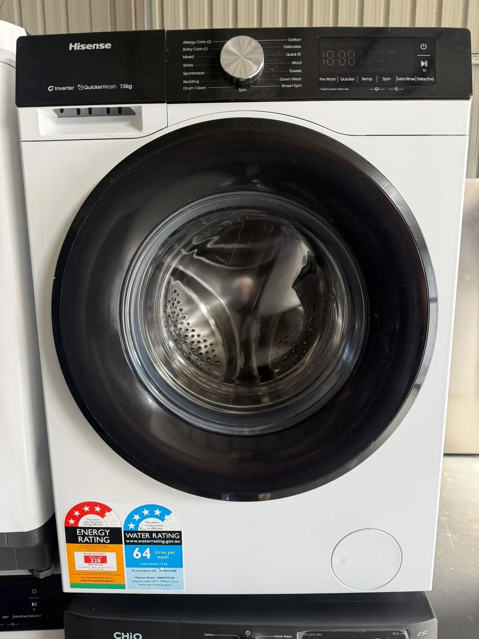 Hisense 8.5kg Washing Machine – Refurbished