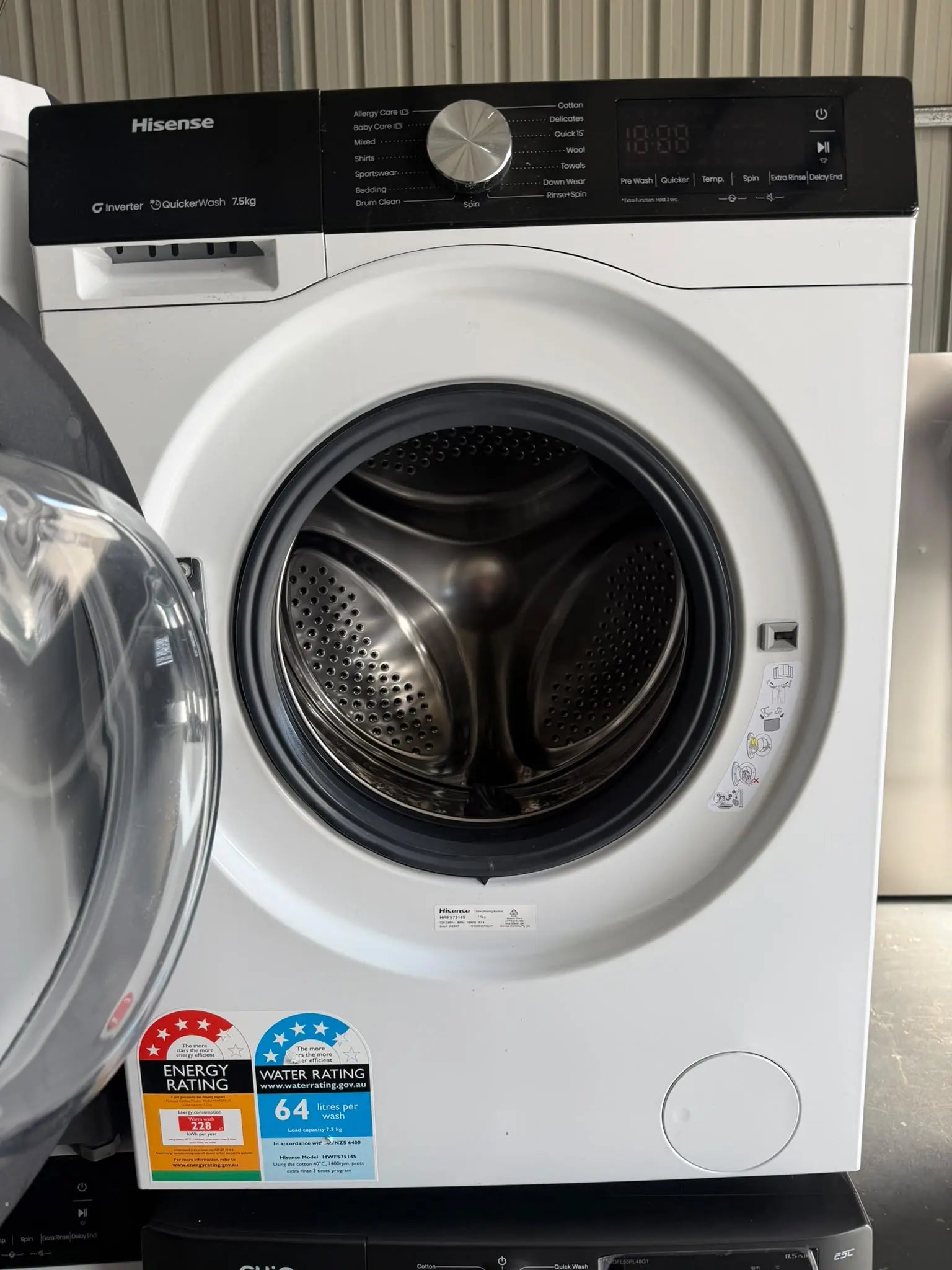 Hisense 8.5kg Washing Machine – Refurbished
