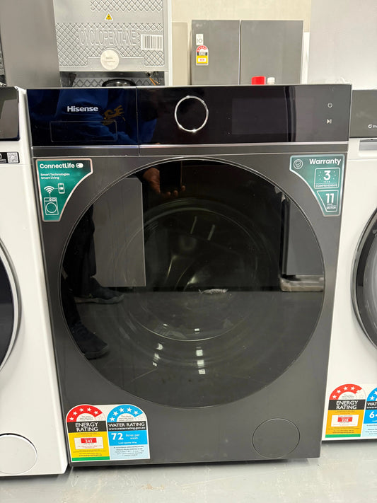 Hisense 10kg Front Load Washer – Near to New Condition | HWF8I1015B | MELBOURNE