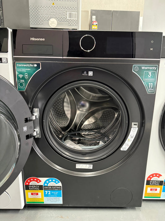 Hisense 10kg Front Load Washer – Near to New Condition | HWF8I1015B | MELBOURNE