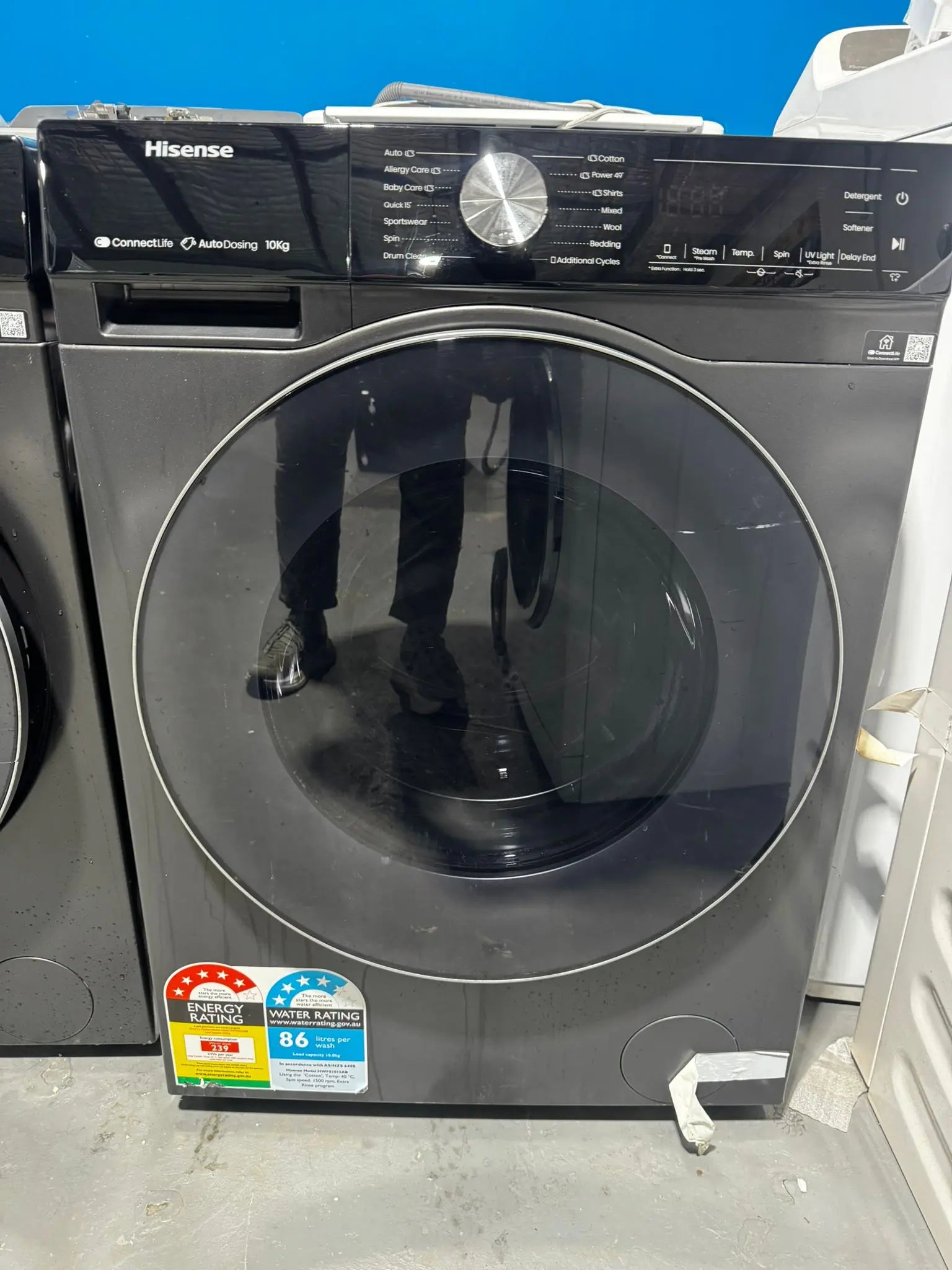 Hisense 10kg Front Load Washer – Refurbished | Efficient & Powerful Cleaning | PERTH